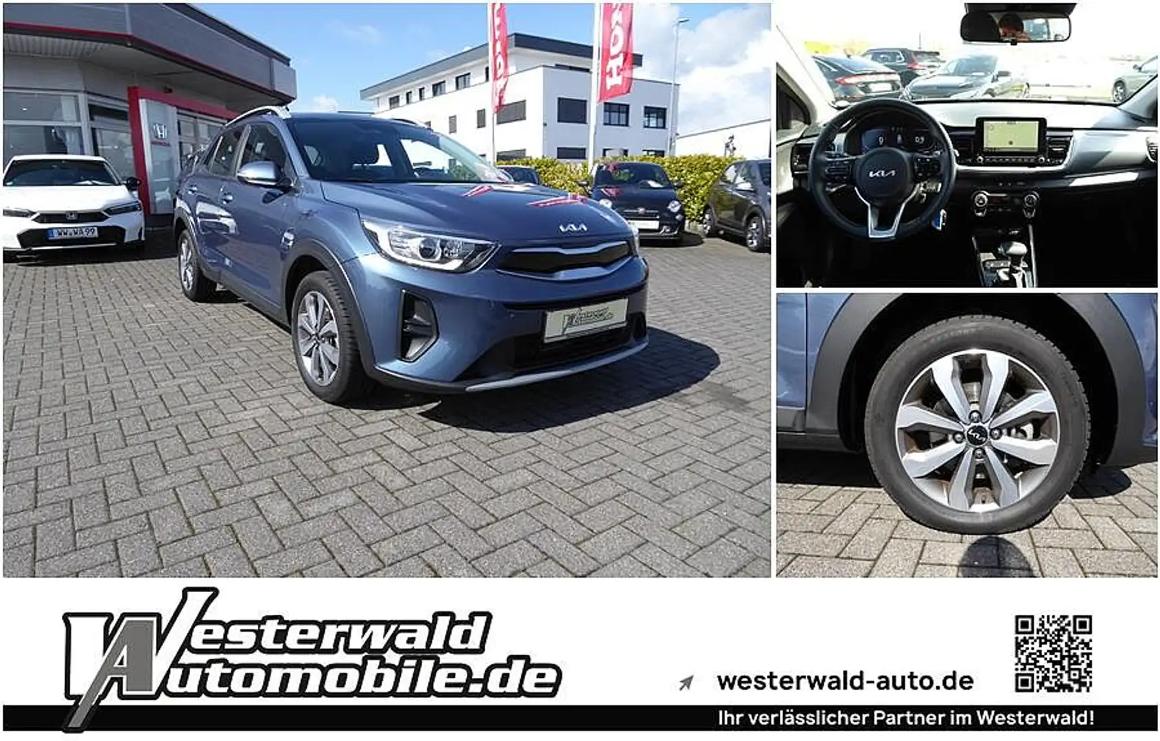 Kia Stonic 1.0 T-GDI 100 OPF DCT7 Vision Azul - 1