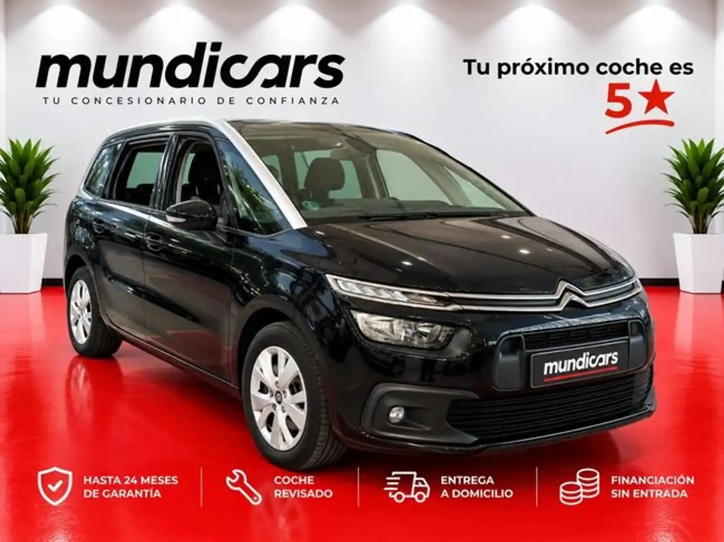 Citroen C4 BlueHDi 96KW (130CV) S&S Live Negro - 1