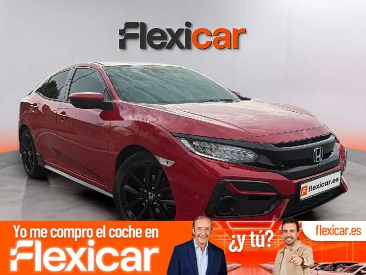 Honda Civic 1.0 VTEC Turbo Comfort Sport Line Rojo - 1