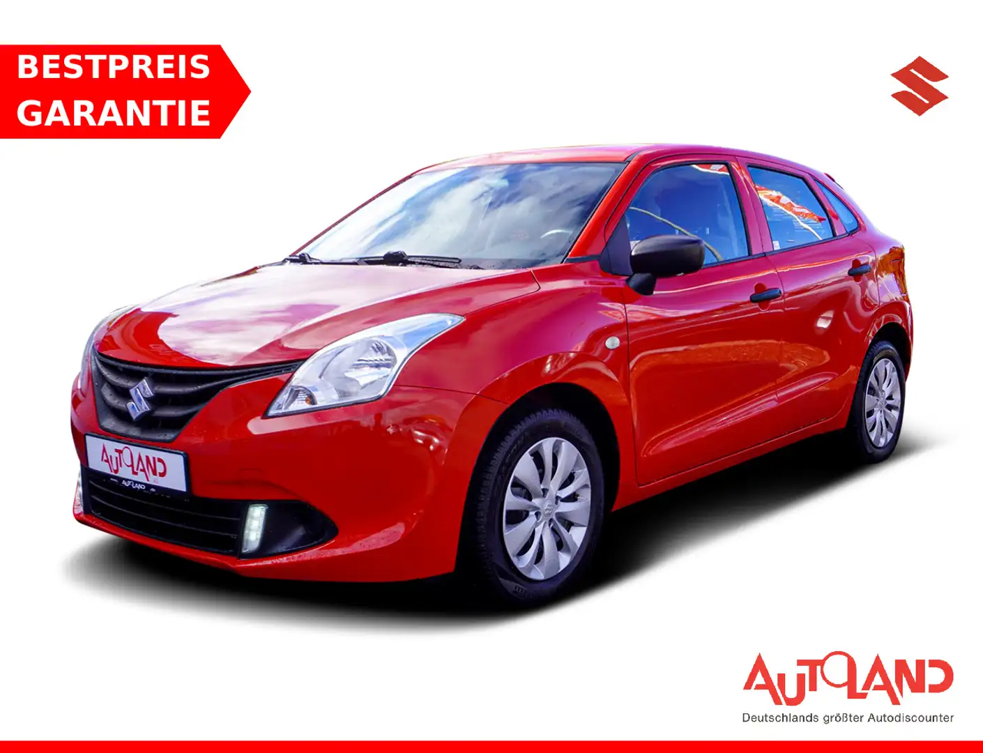 Suzuki Baleno 1.2 Basic Klima USB AUX Rouge - 1