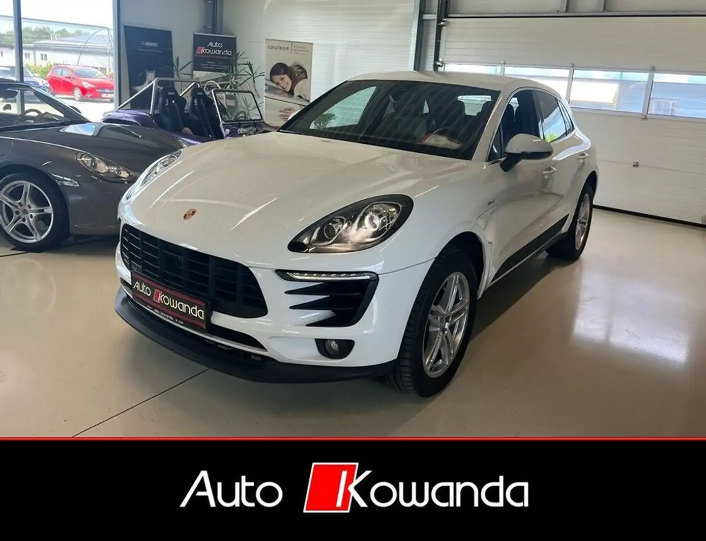 Porsche Macan S Diesel -Wenig Km Weiß - 2