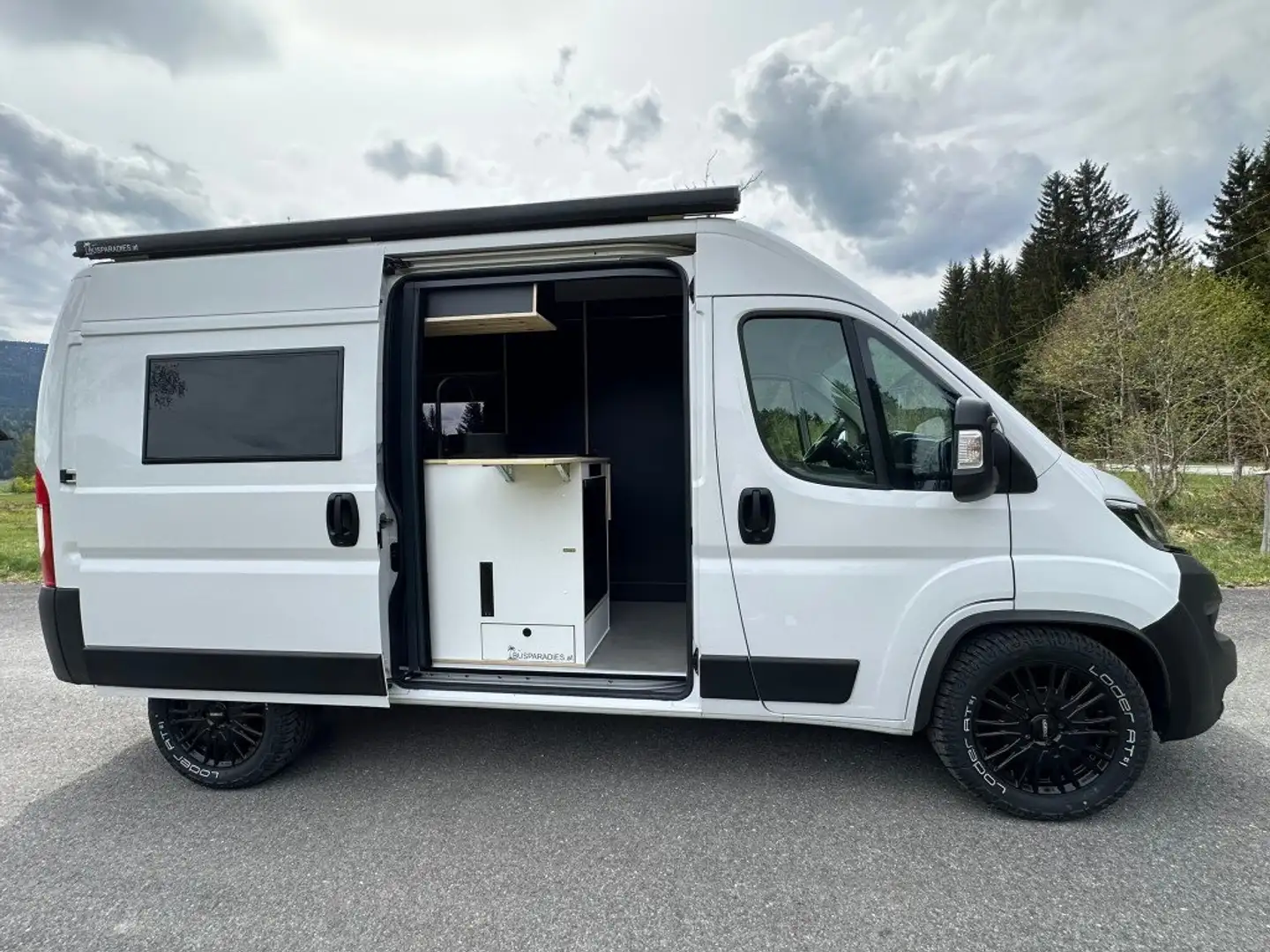 Fiat Ducato 2.2 M-JET L2H2 Automatik 1. Hand Camping Ausbau Weiß - 1