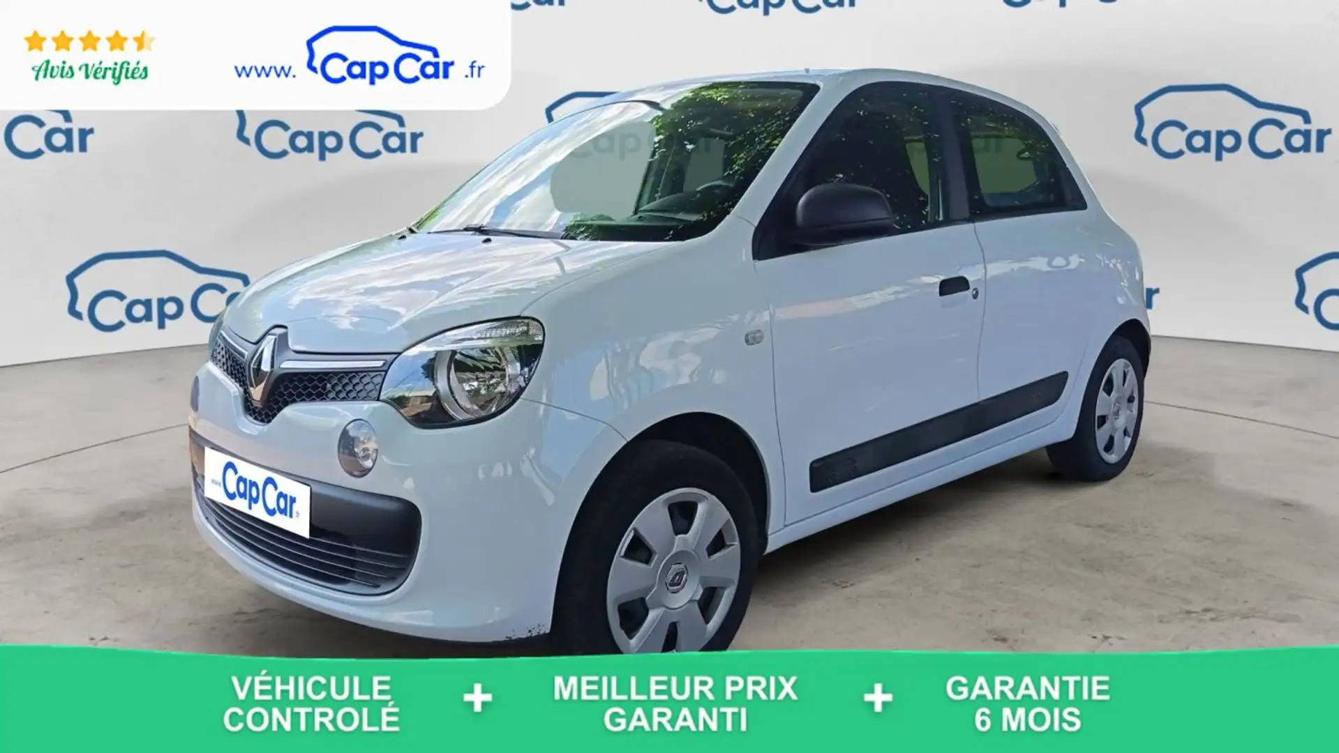 Renault Twingo 1.0 SCe 70 Life Blanc - 1