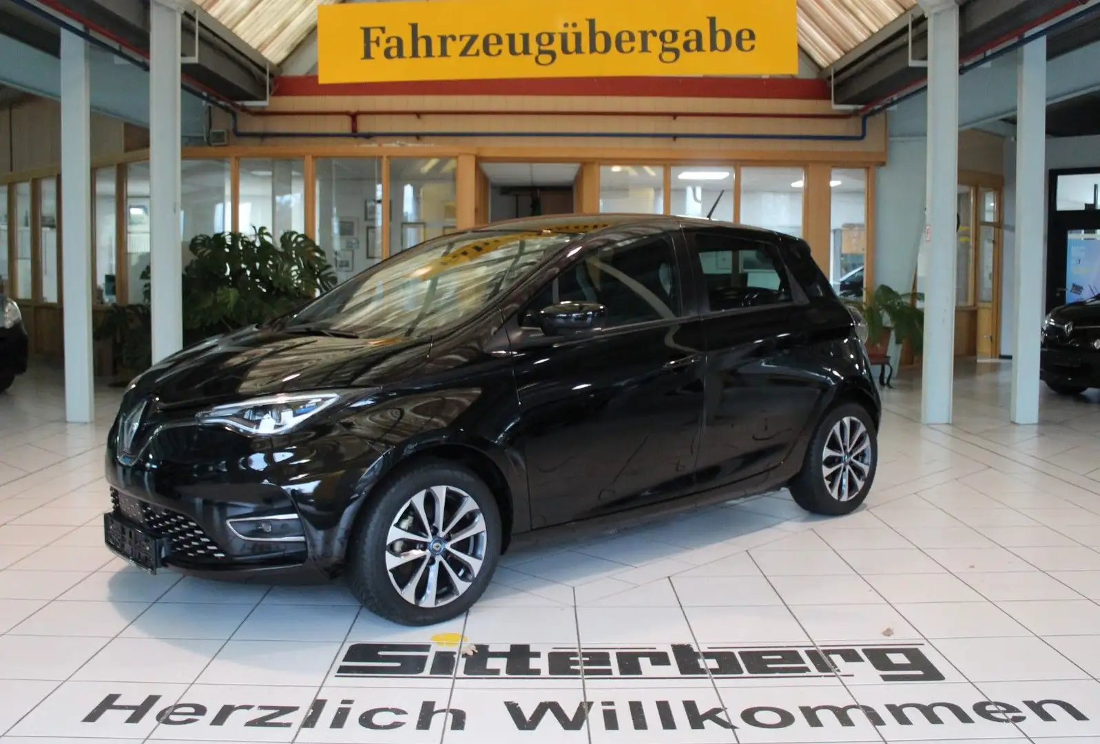 Renault ZOE Zoe Intens R135 Z.E. 50 Batteriemiete *95%* Akku Schwarz - 1