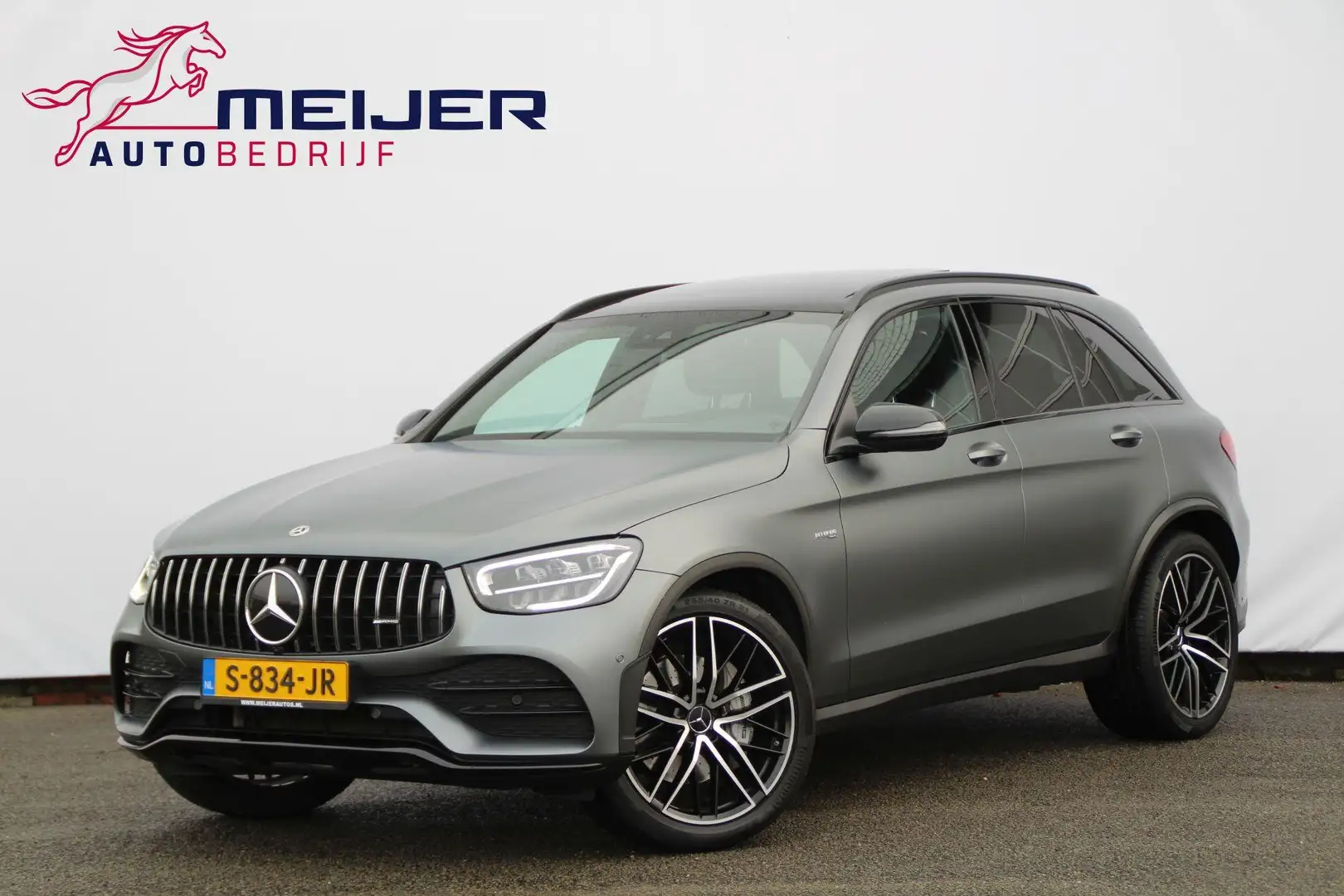 Mercedes-Benz GLC 43 AMG 4MATIC 390 PK | Leer | Panoramadak | Stoelverw | L Grijs - 1