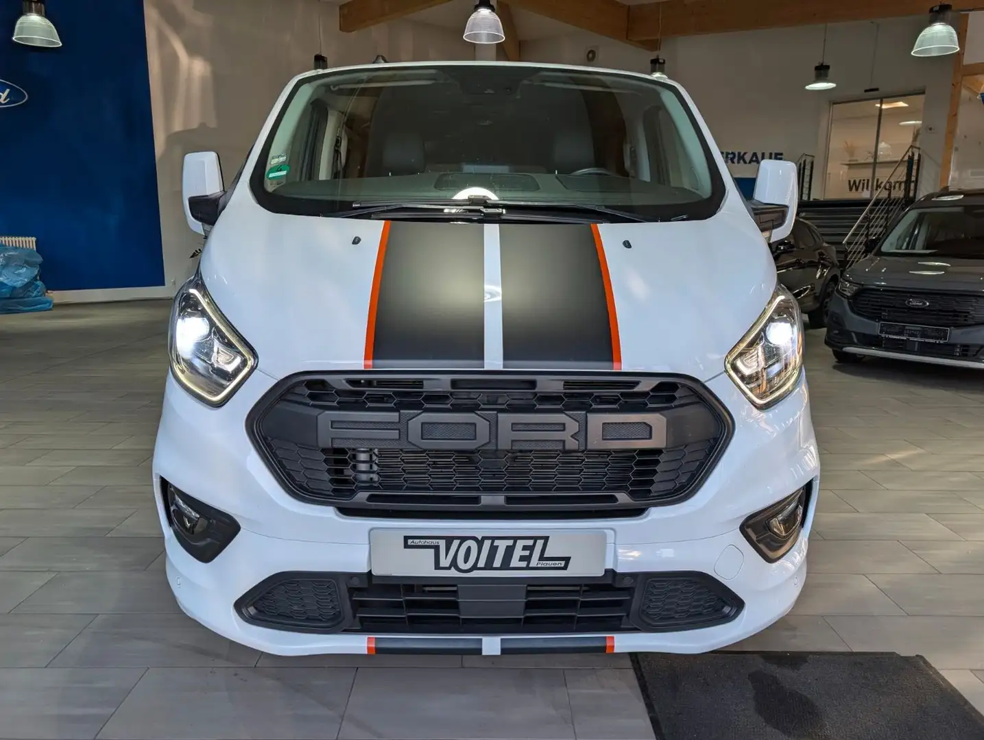 Ford Tourneo Custom Sport L2 Blanc - 2