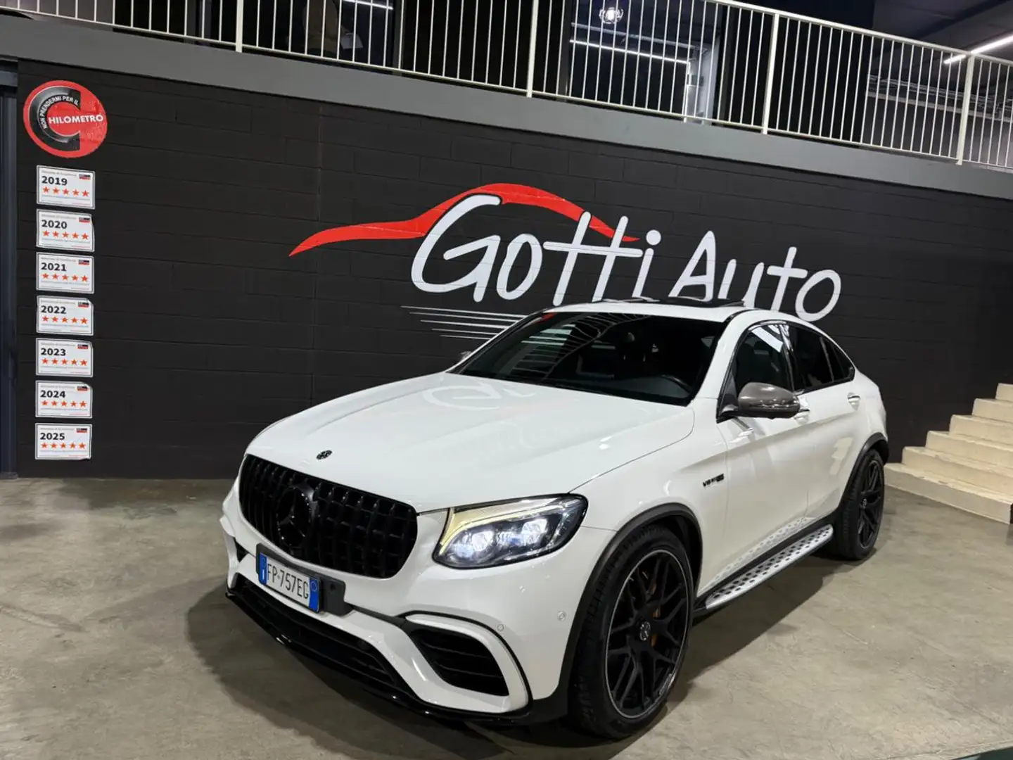 Mercedes-Benz GLC 63 AMG BIANCO POLARE AMG PERFORMANCE CARBOCERAMICI IVA Wit - 1