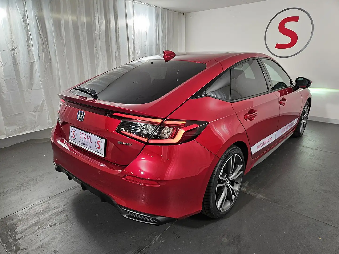 Honda Civic Advance Aut.| Auto Stahl Wien 23 Rot - 2