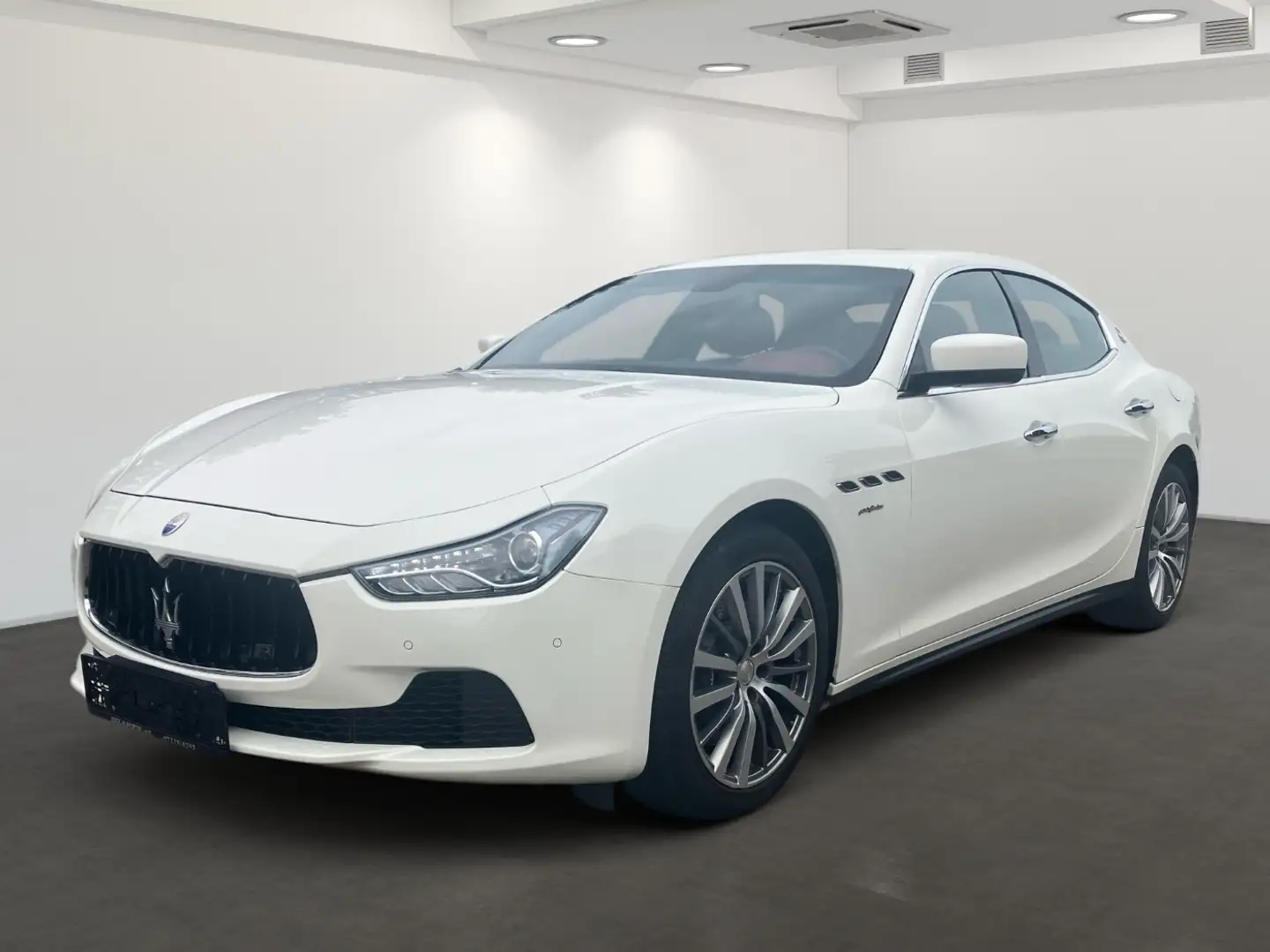 Maserati Ghibli 3.0 V6 Diesel Leder AUT Weiß - 2