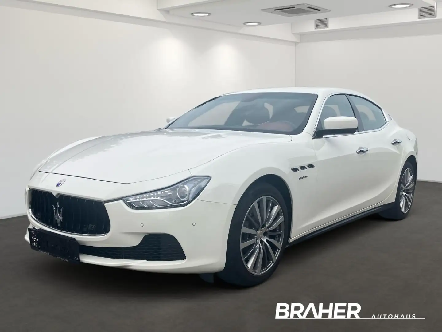 Maserati Ghibli 3.0 V6 Diesel Leder AUT Blanc - 1