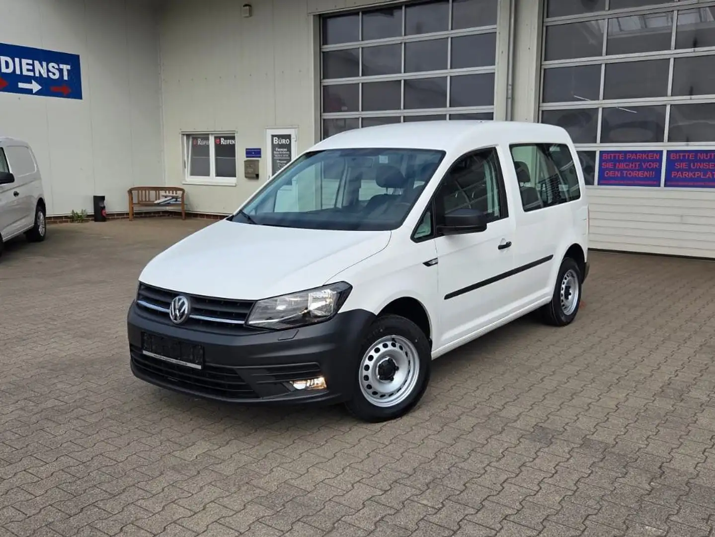 Volkswagen Caddy Caddy 2,0TDI  1.HAND KLIMA,SHZ,NAVI,PDC,TEMPOMAT Weiß - 1