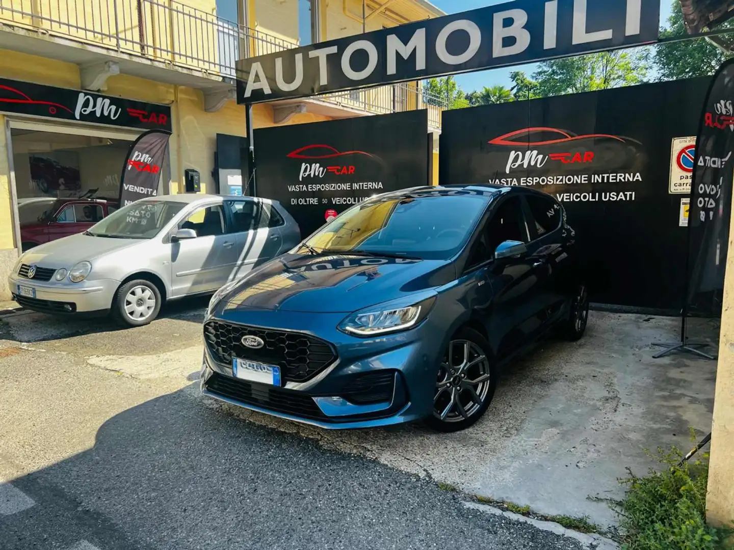 Ford Fiesta 1.0 Ecoboost Hybrid 125 CV 5 porte ST-Line Bleu - 1