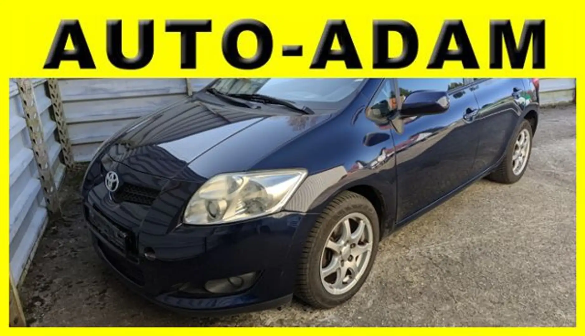 Toyota Auris 1.6 Sol Lim*4 Türig*Automatikgetriebe* Mavi - 1