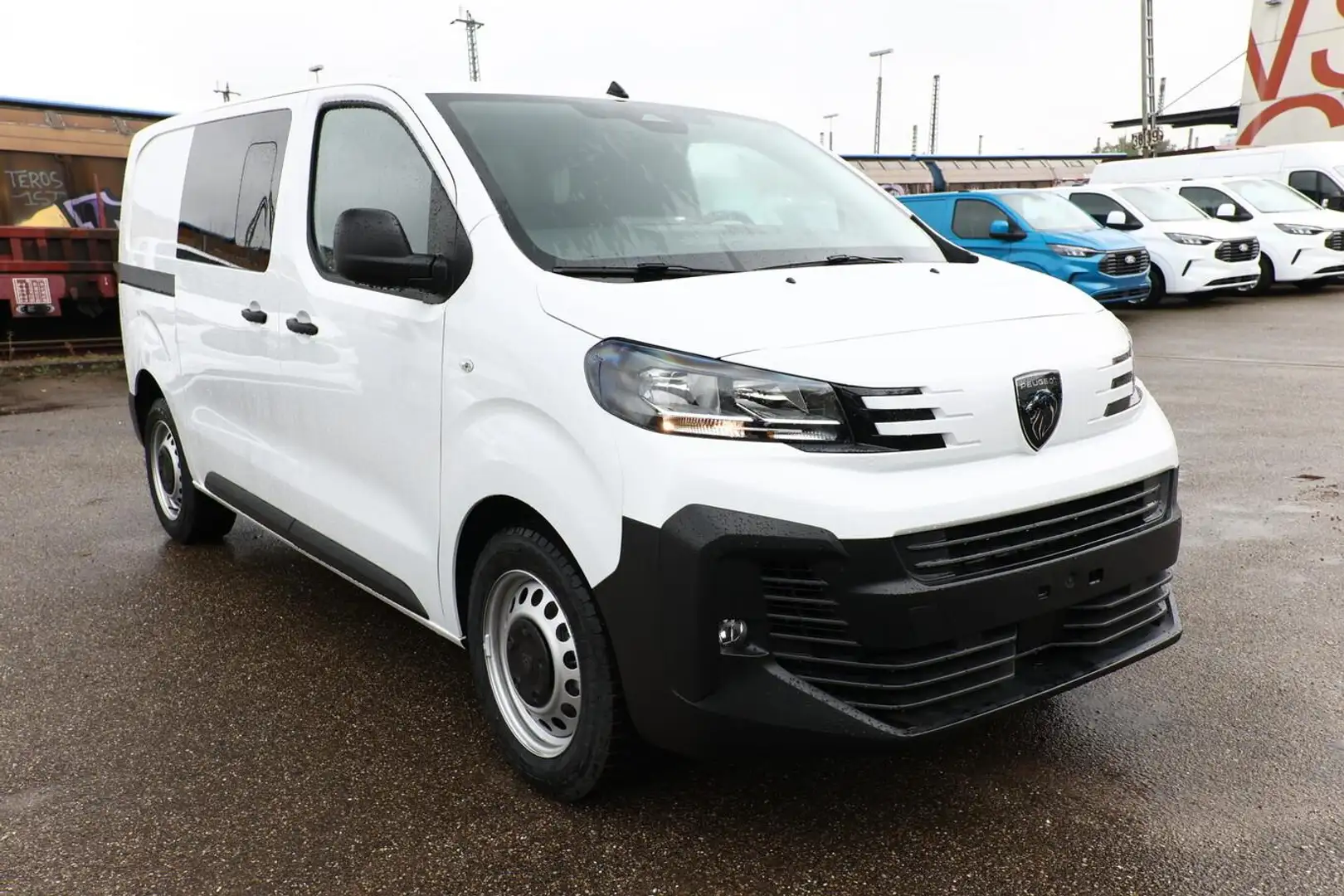 Peugeot Expert L2 ConnectNavP WorksiteP Holz AHK 2xSchie 110 k... Weiß - 2