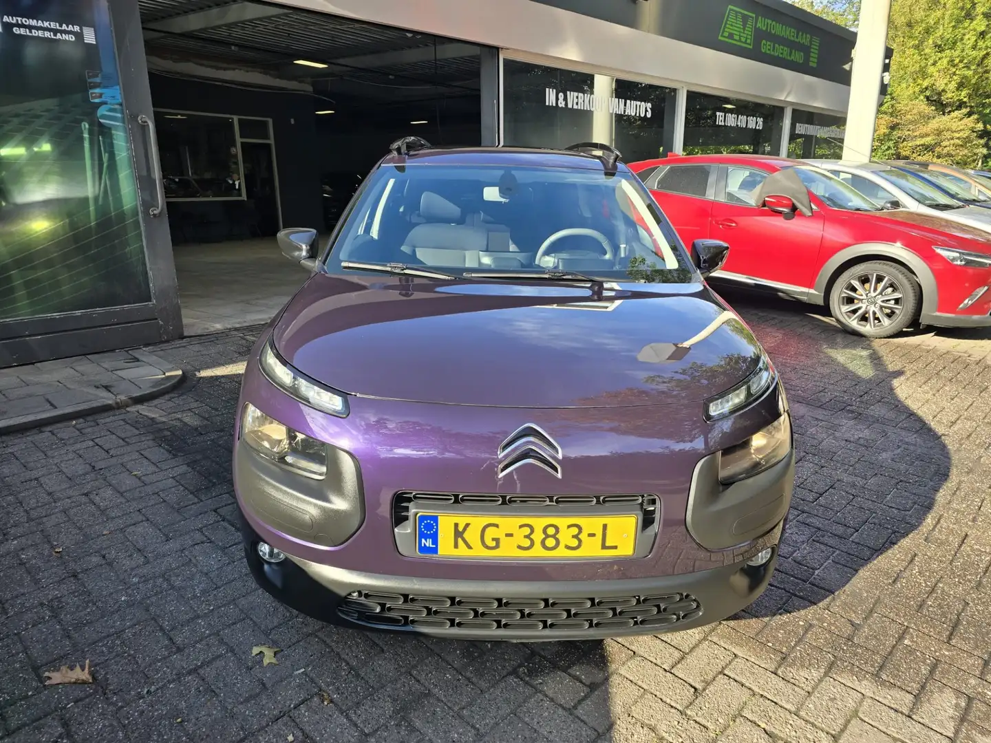 Citroen C4 Cactus 1.2 PureTech Shine | 1E EIGENAAR |12MND GARANTIE | Paars - 2