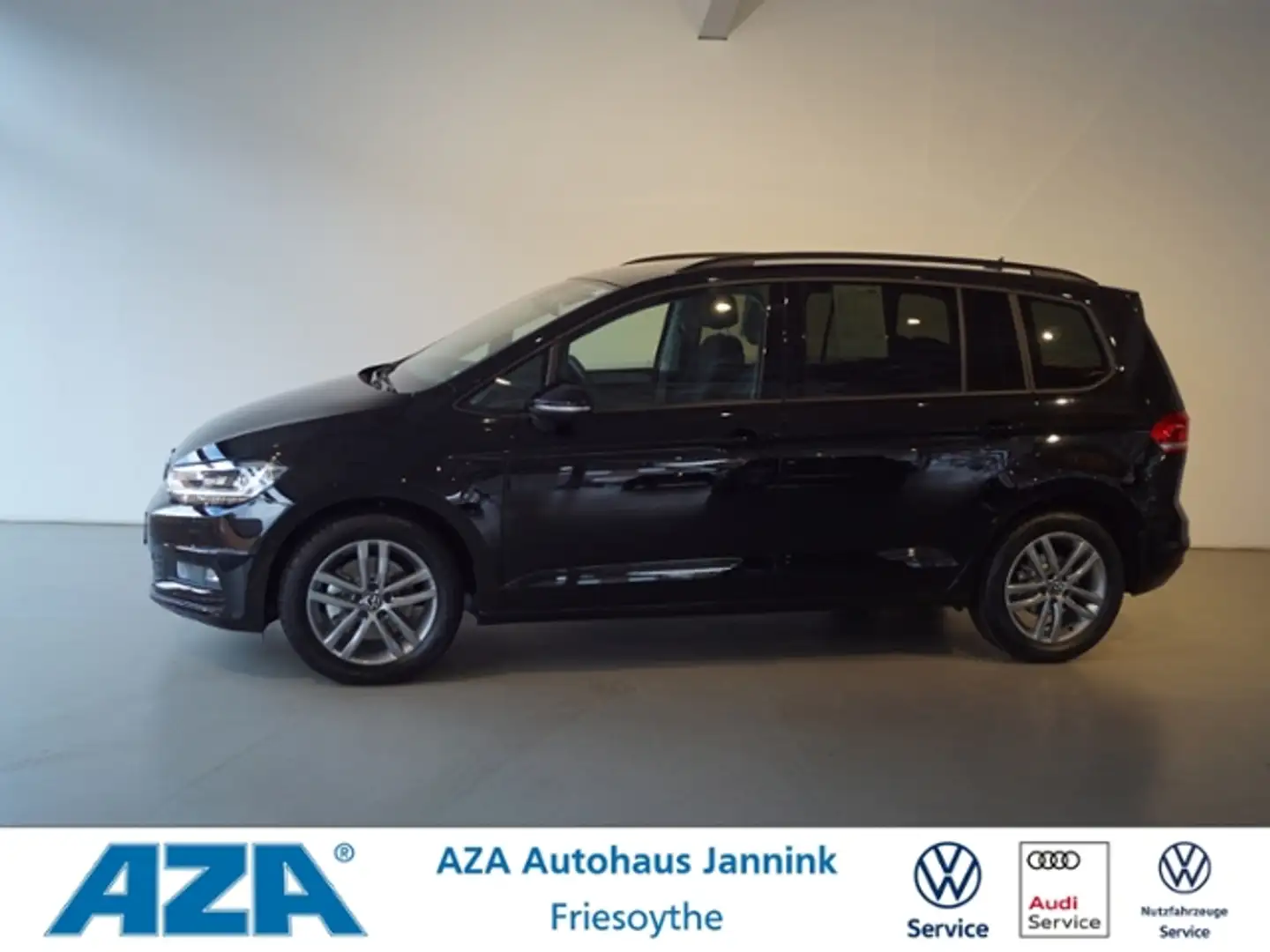 Volkswagen Touran 1.5 TSI DSG Comfortline *7-Sitzer*AHK*Kamera*AppC Schwarz - 1