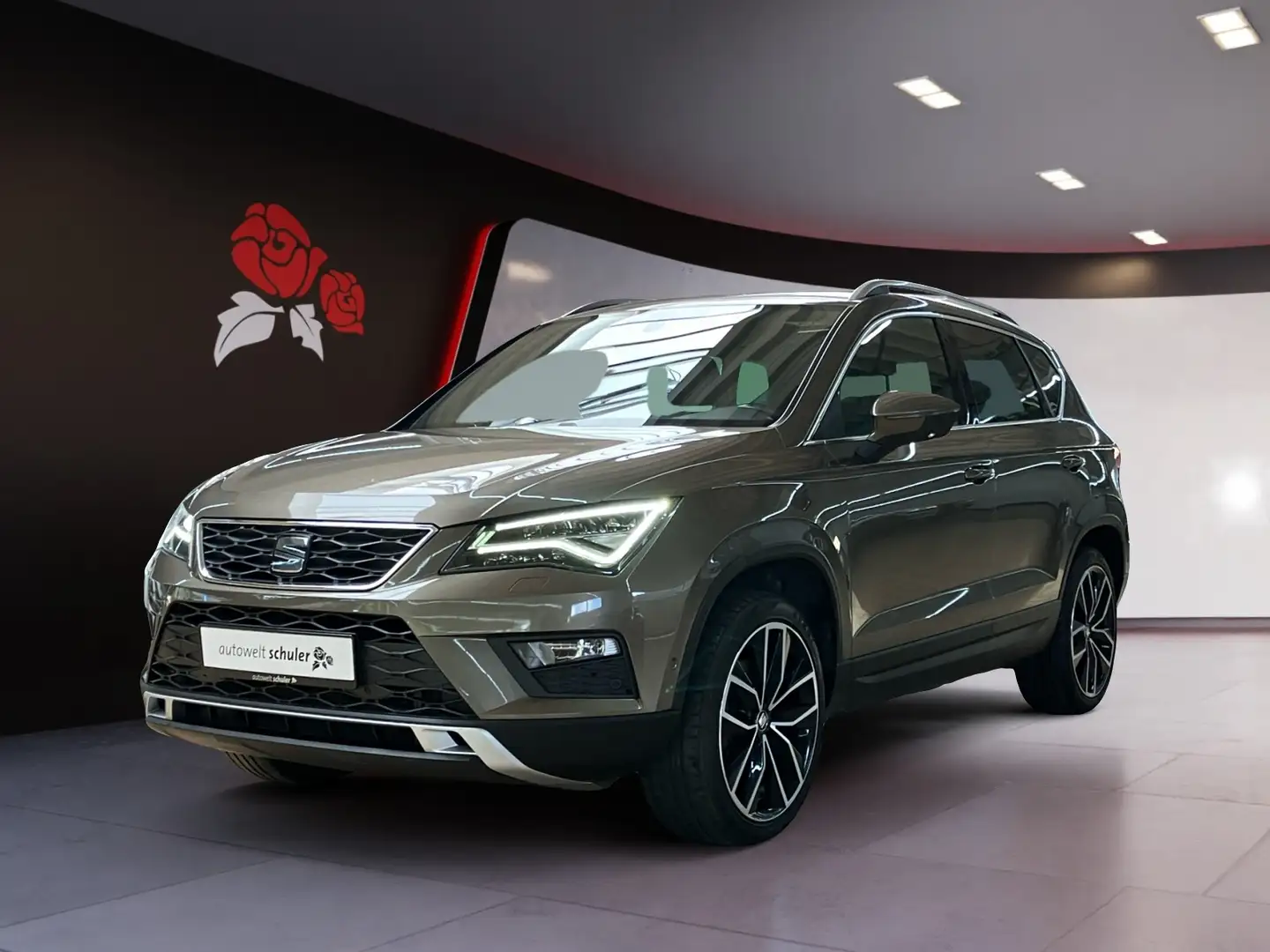 SEAT Ateca 2.0 TDI DSG 4Drive Xcellence AHK Pano LED Brun - 2