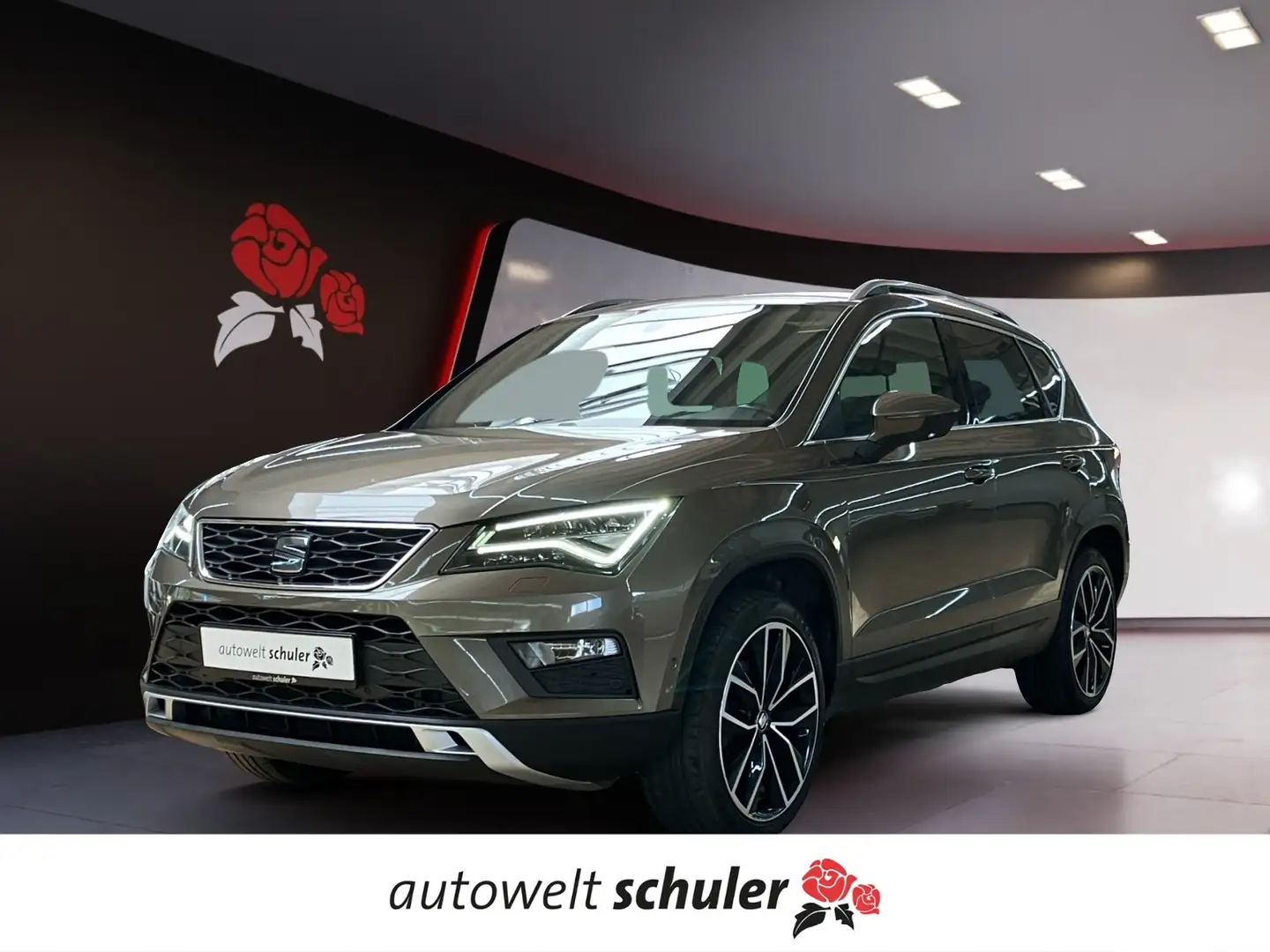 SEAT Ateca 2.0 TDI DSG 4Drive Xcellence AHK Pano LED Brun - 1