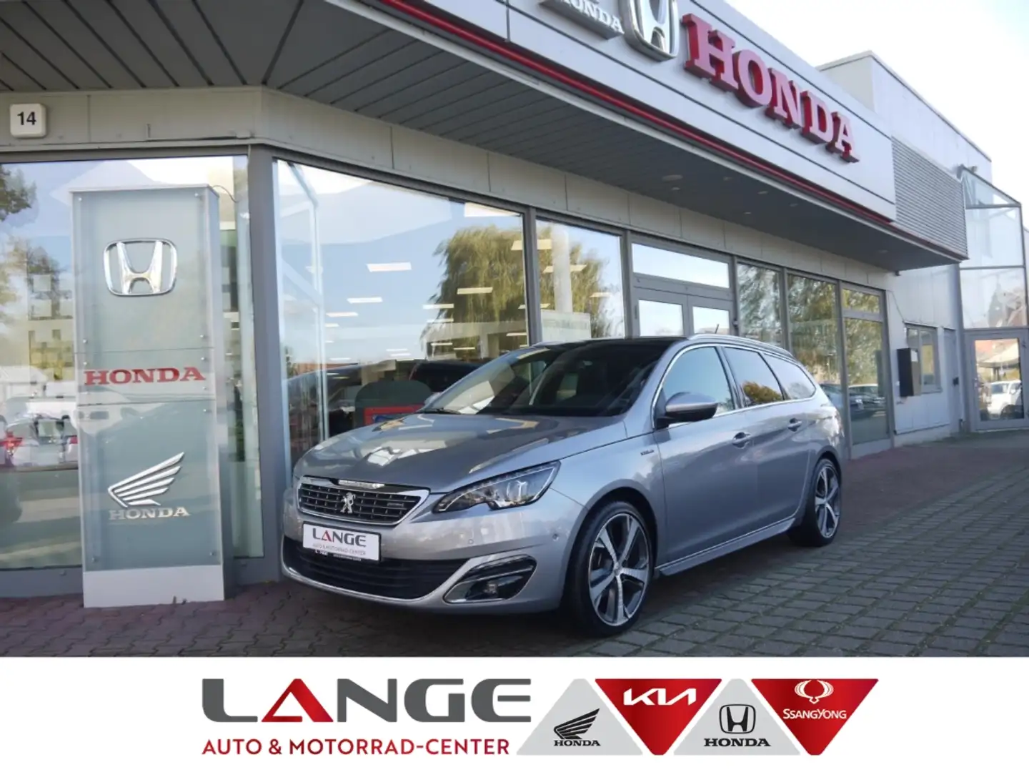 Peugeot 308 1.2 e-THP PureTech 130 SW Allure Sportpaket Panora Grau - 1