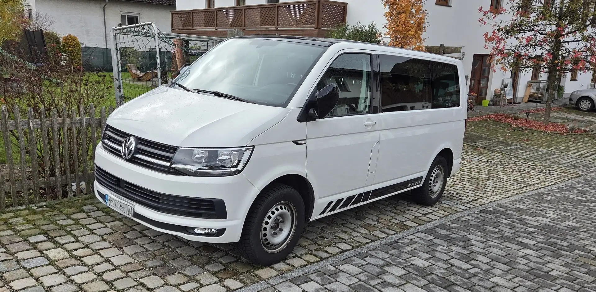 Volkswagen T6.1 Transporter Edition 4Motion TDI DSG AHK Blanco - 1