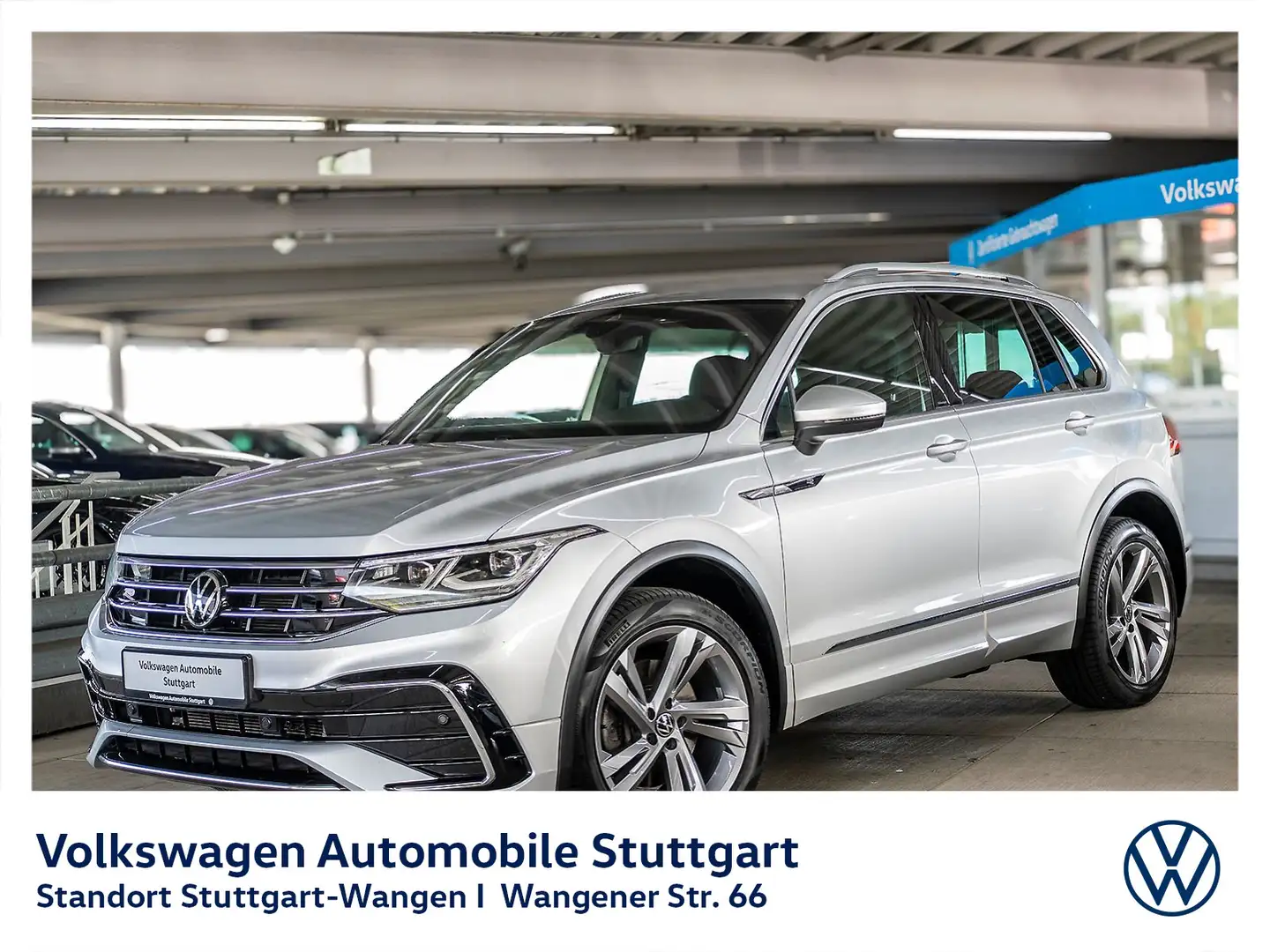 Volkswagen Tiguan R-Line 2.0 TDI Navi LED AHK ACC SHZ Schwarz - 1