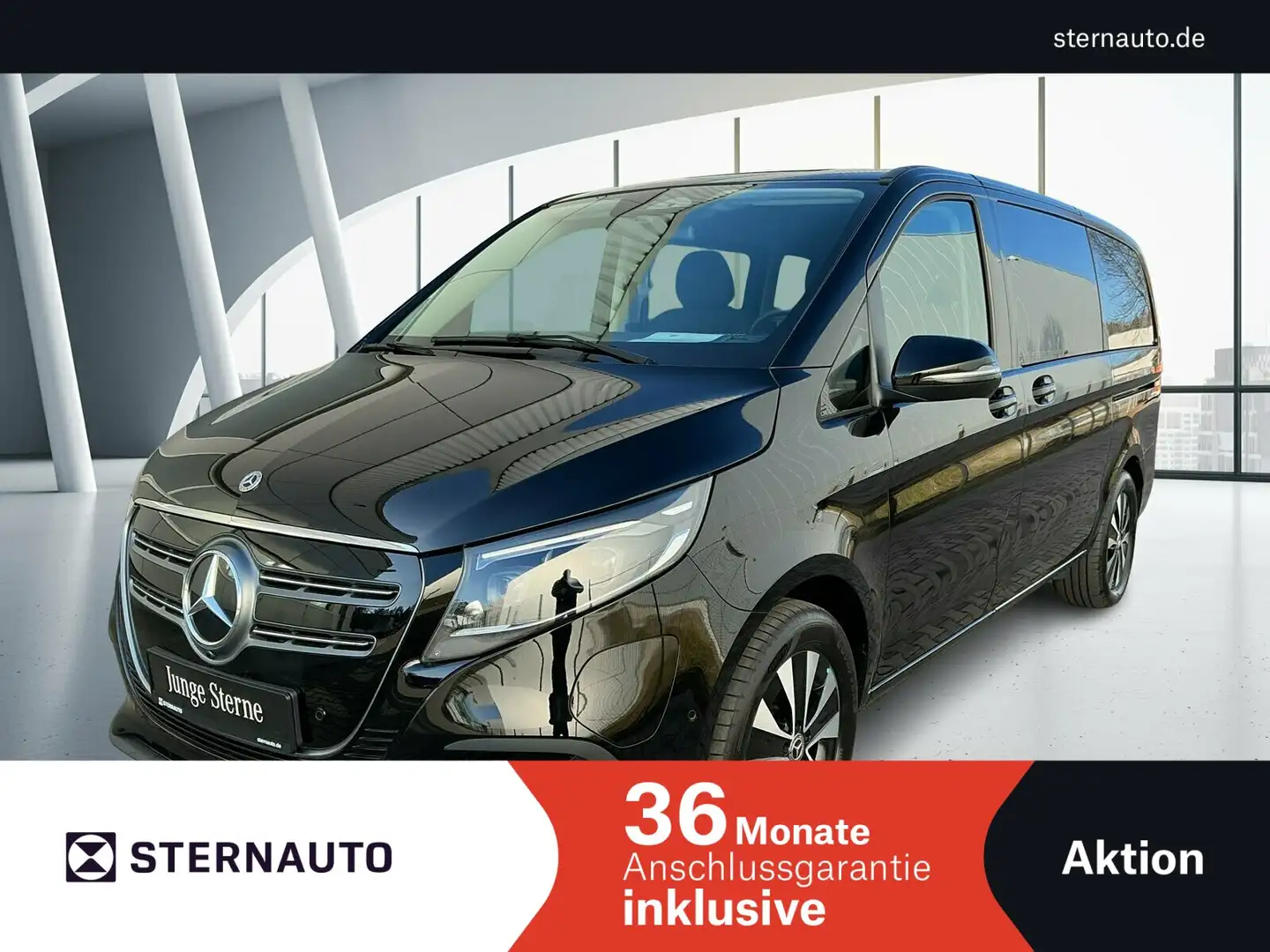 Mercedes-Benz EQV 250 EQV 250 Lang Navi/Distronic/Kamera/Multibeam Schwarz - 1