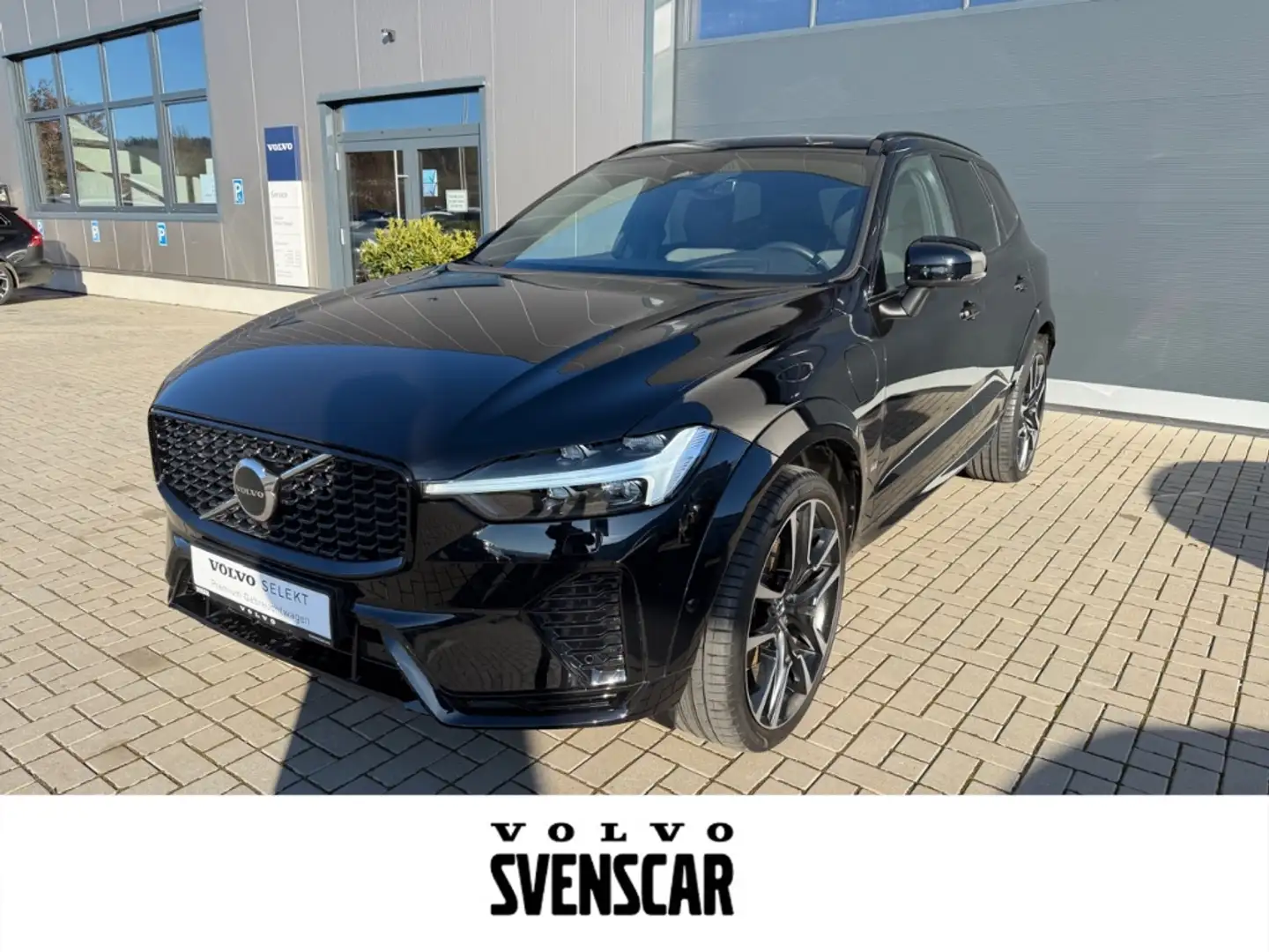 Volvo XC60 T8 Ultimate Dark Plug-In Hybrid AWD HUD StHZG Lede Schwarz - 1
