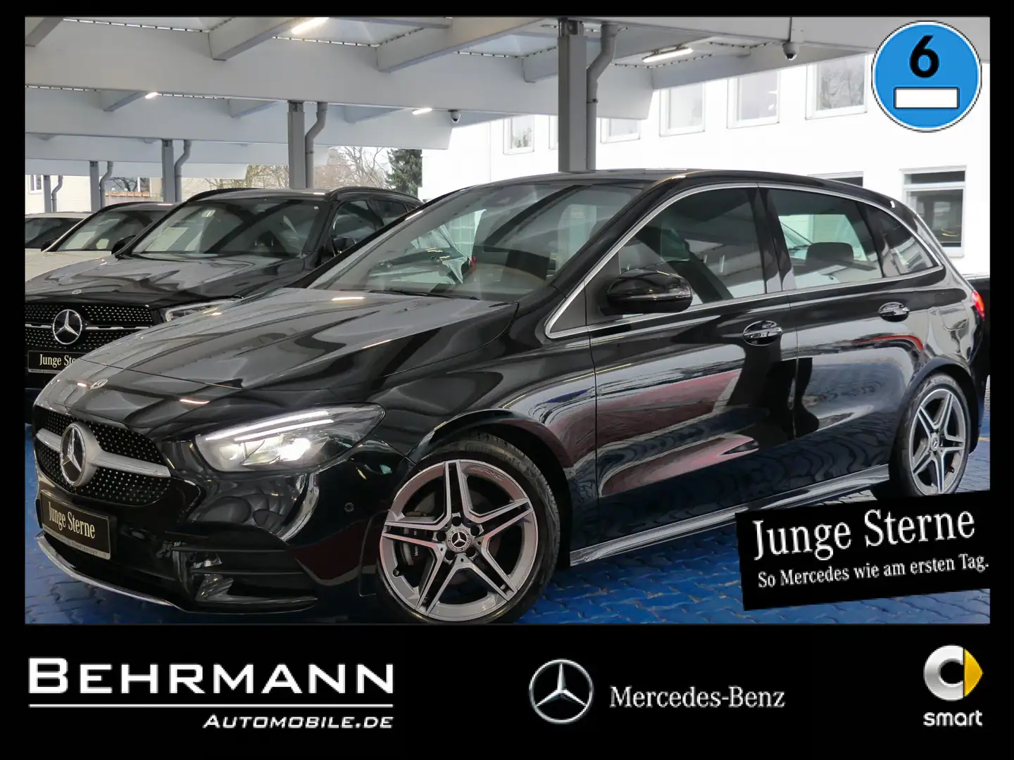 Mercedes-Benz B 200 B 200 AMG +LED+Distronic+R-Kamera+Ambiente+SHZ++ Schwarz - 1