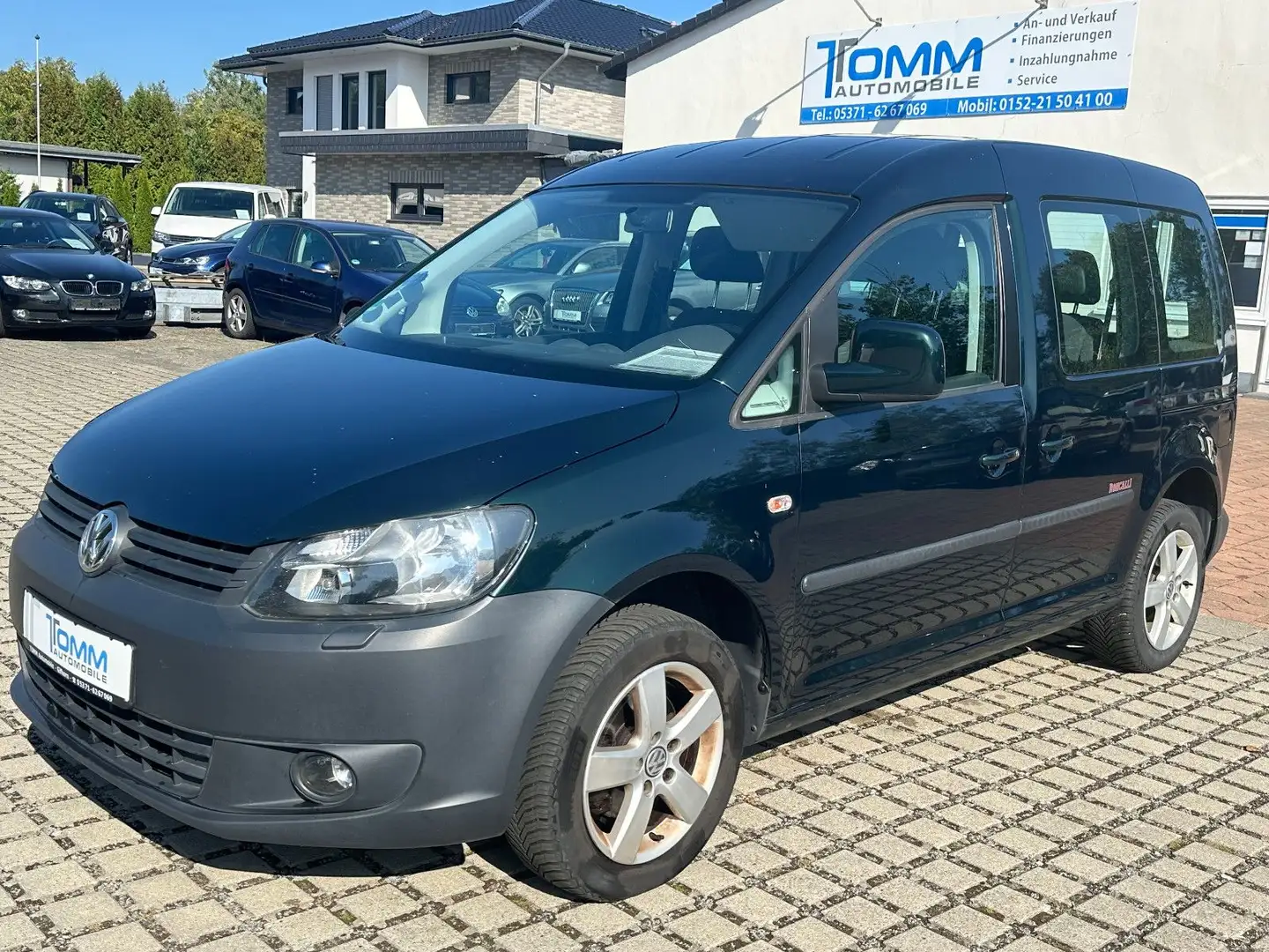 Volkswagen Caddy Roncalli Trendline 1.6 TDI KLIMA / AHK Grün - 1
