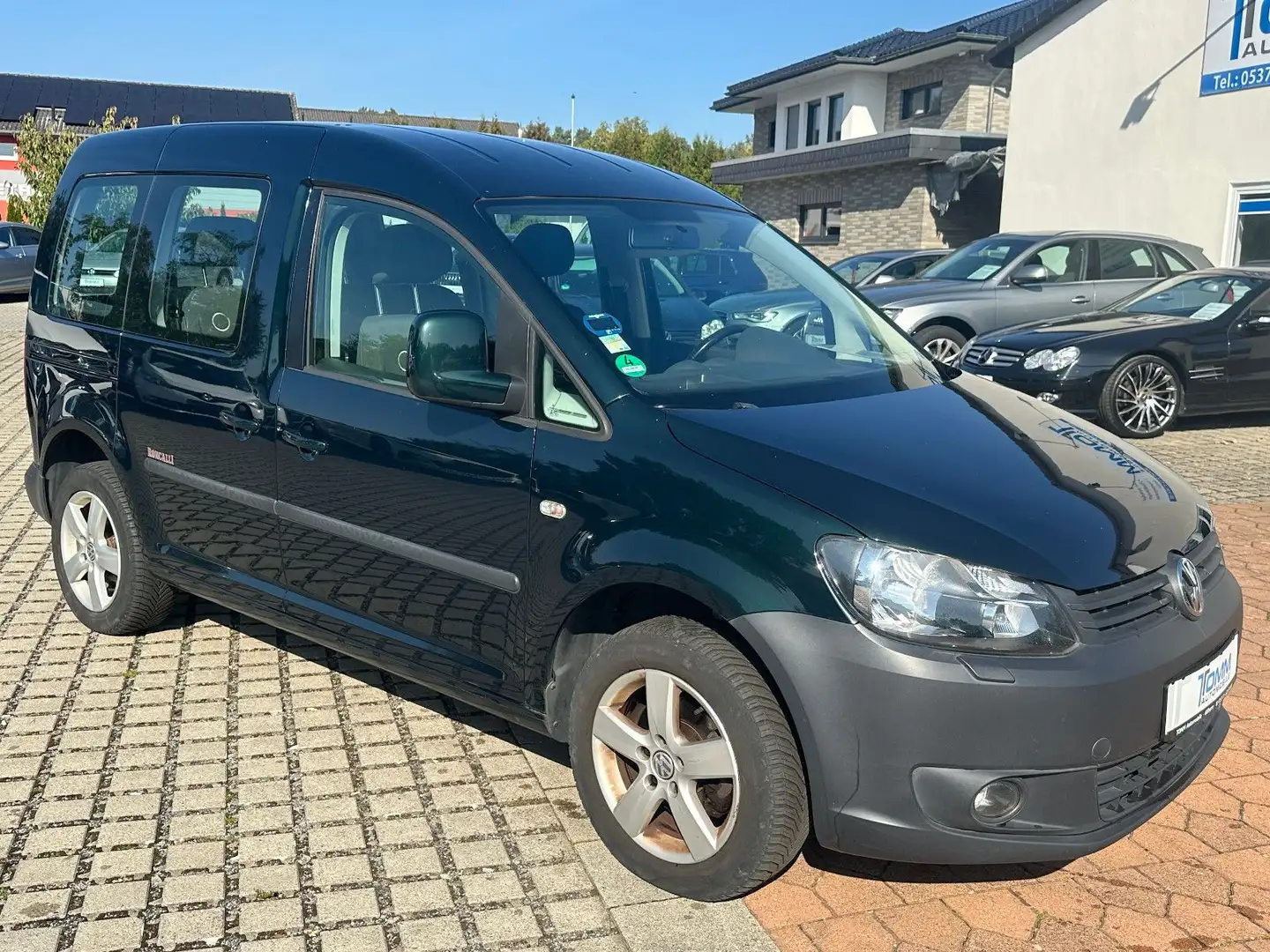 Volkswagen Caddy Roncalli Trendline 1.6 TDI KLIMA / AHK Grün - 2