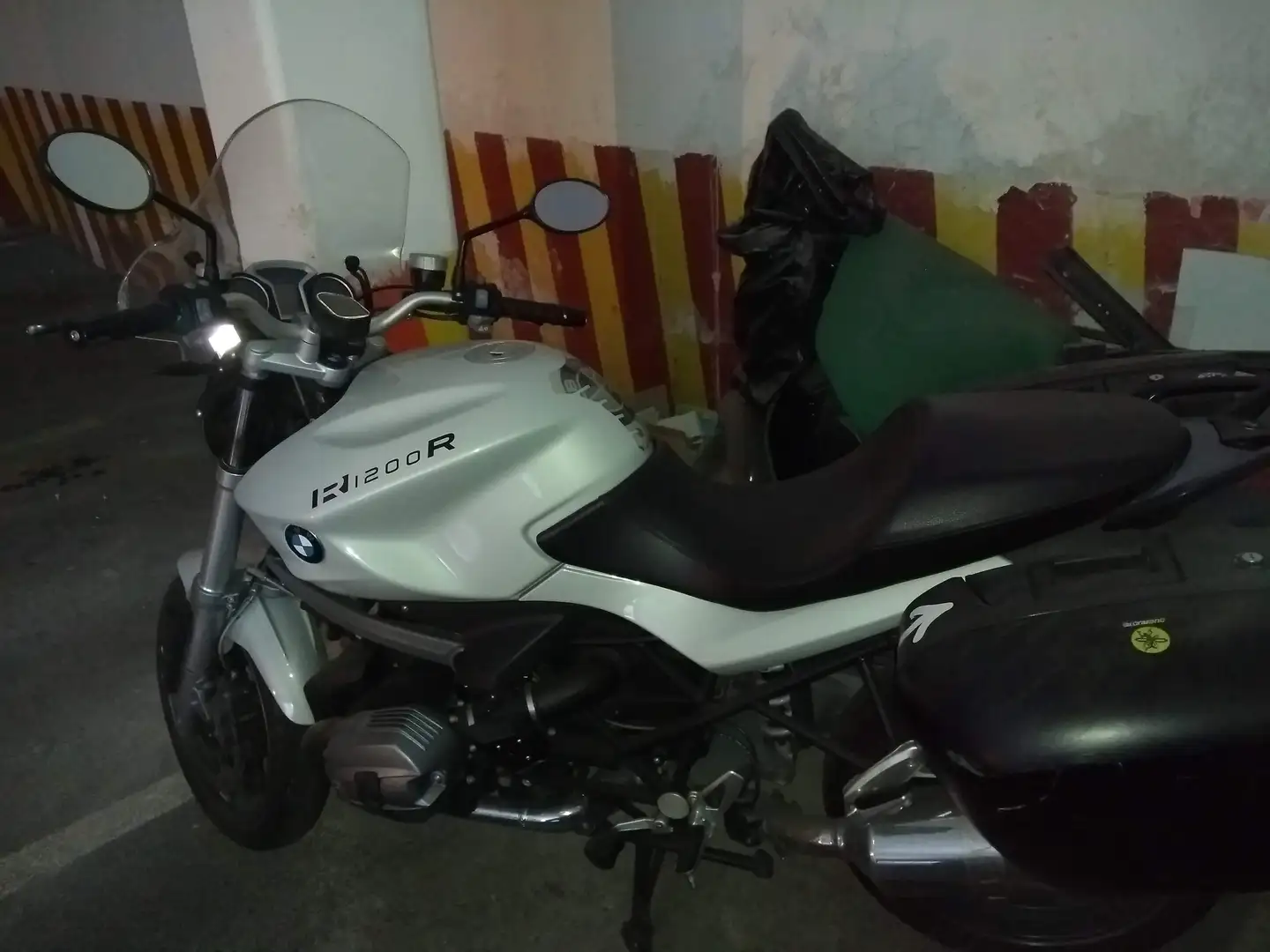 BMW R 1200 R 2013 ABS ASC Blanc - 2