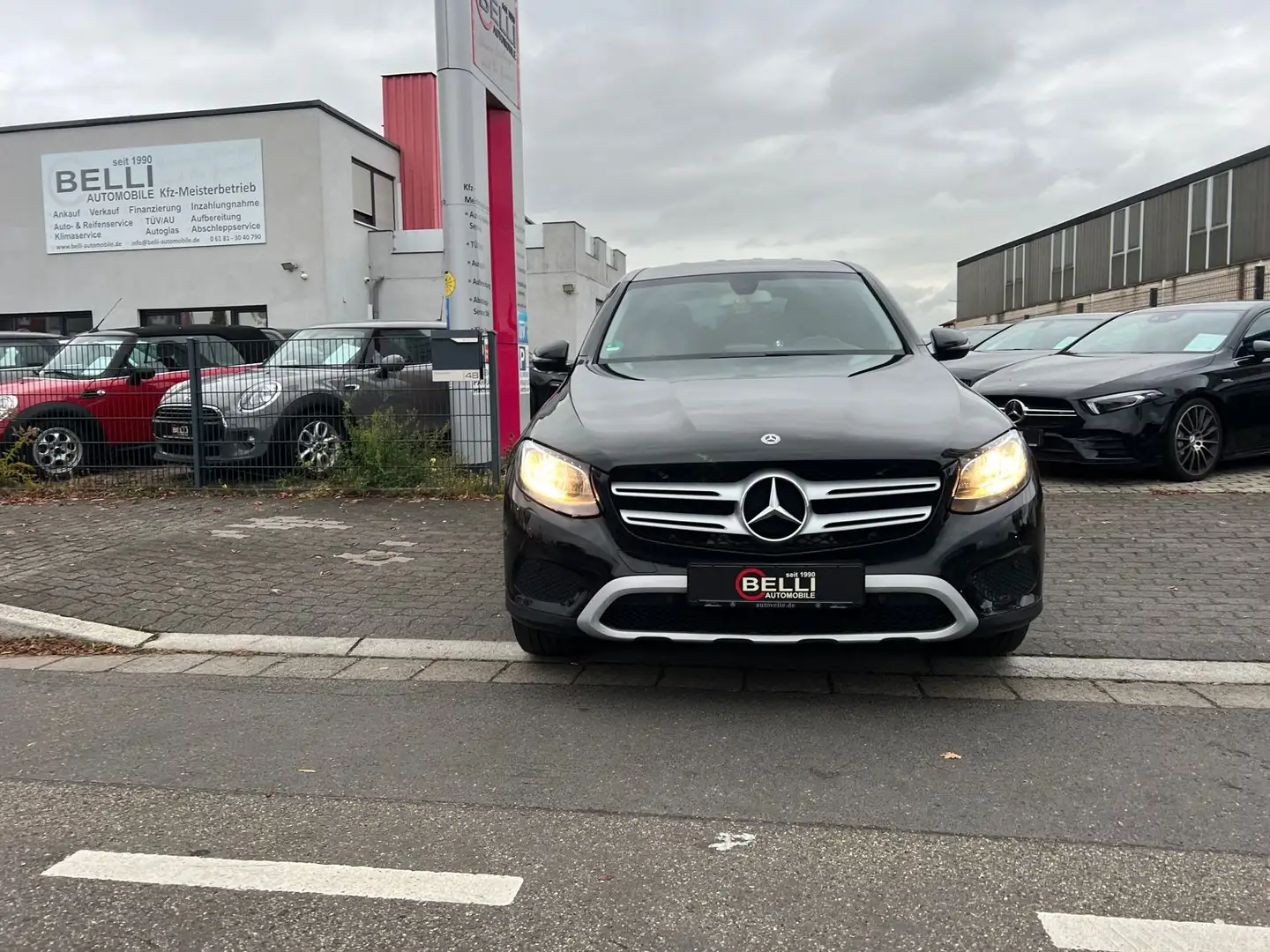 Mercedes-Benz GLC 220 d 4Matic FINANZIERUNG Schwarz - 2