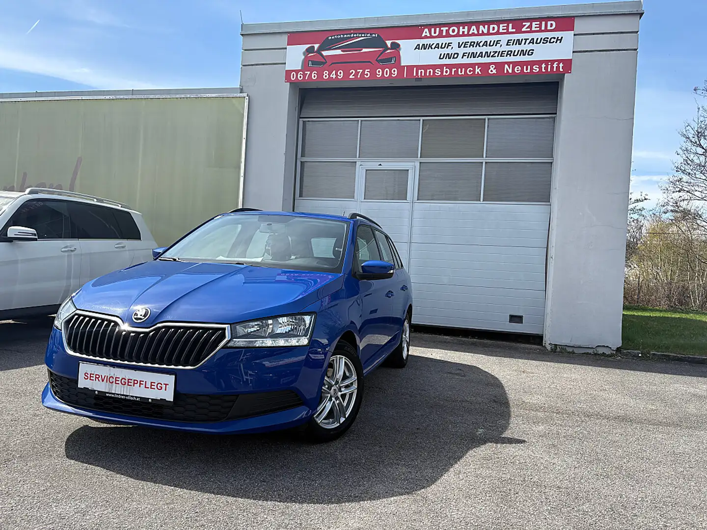 Skoda Fabia Combi 1,0 20 Blau - 1