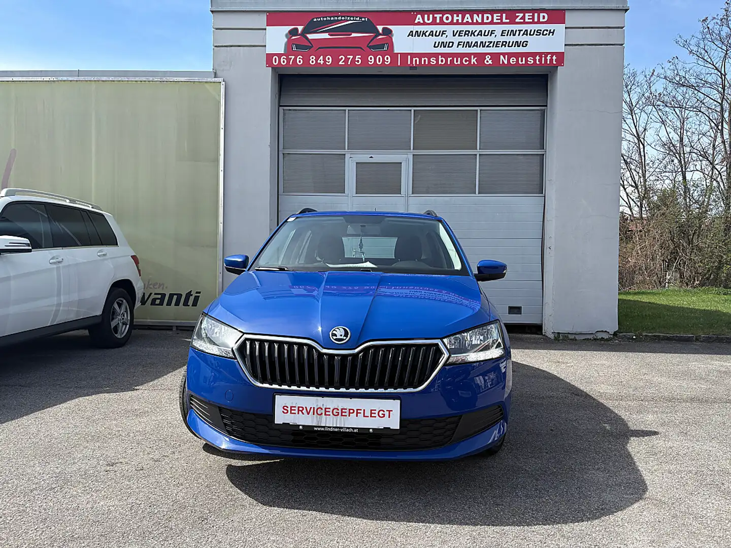 Skoda Fabia Combi 1,0 20 Blau - 2