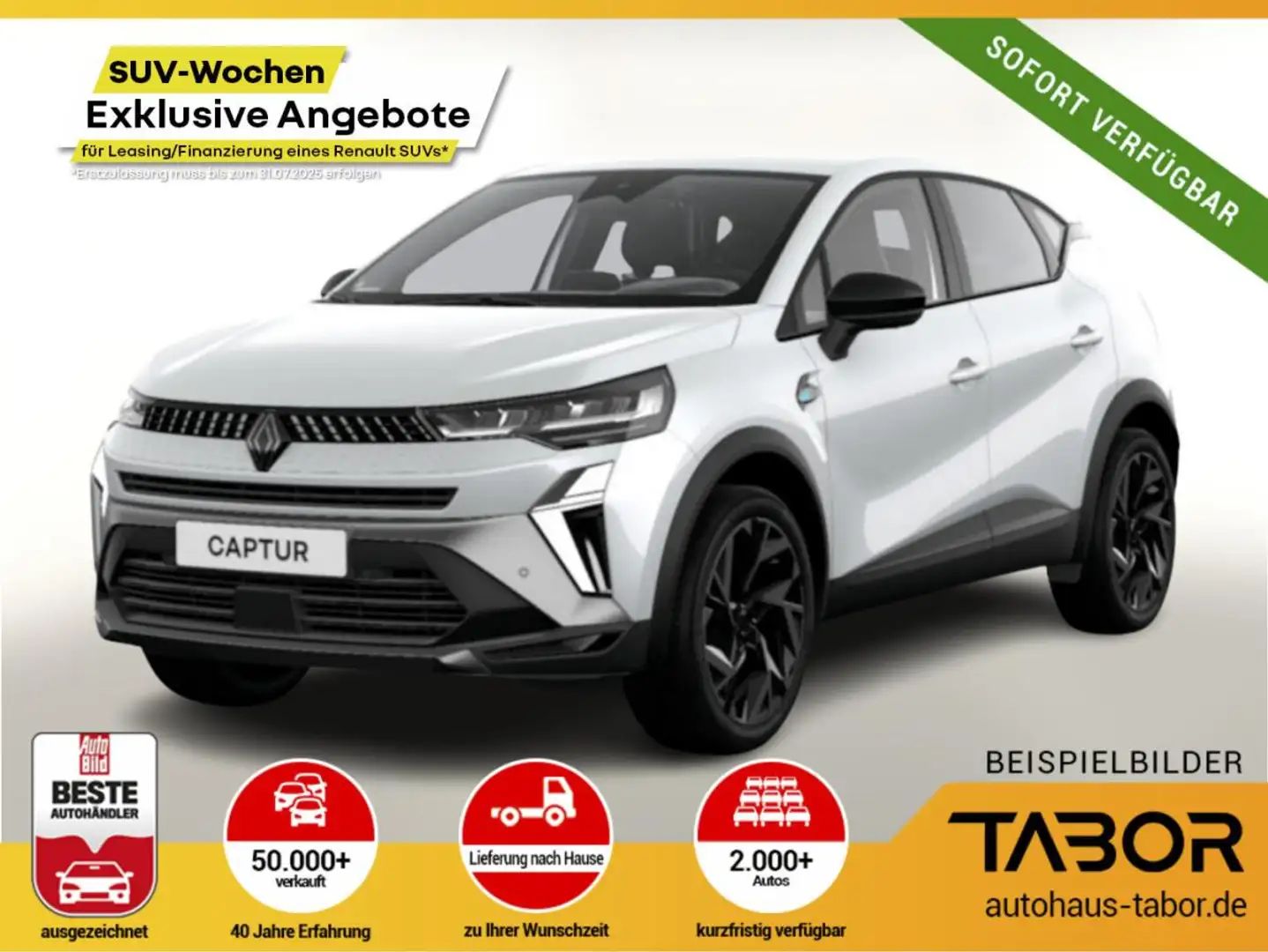 Renault Captur Esprit Alpine Mild Hybrid 160 EDC Weiß - 1