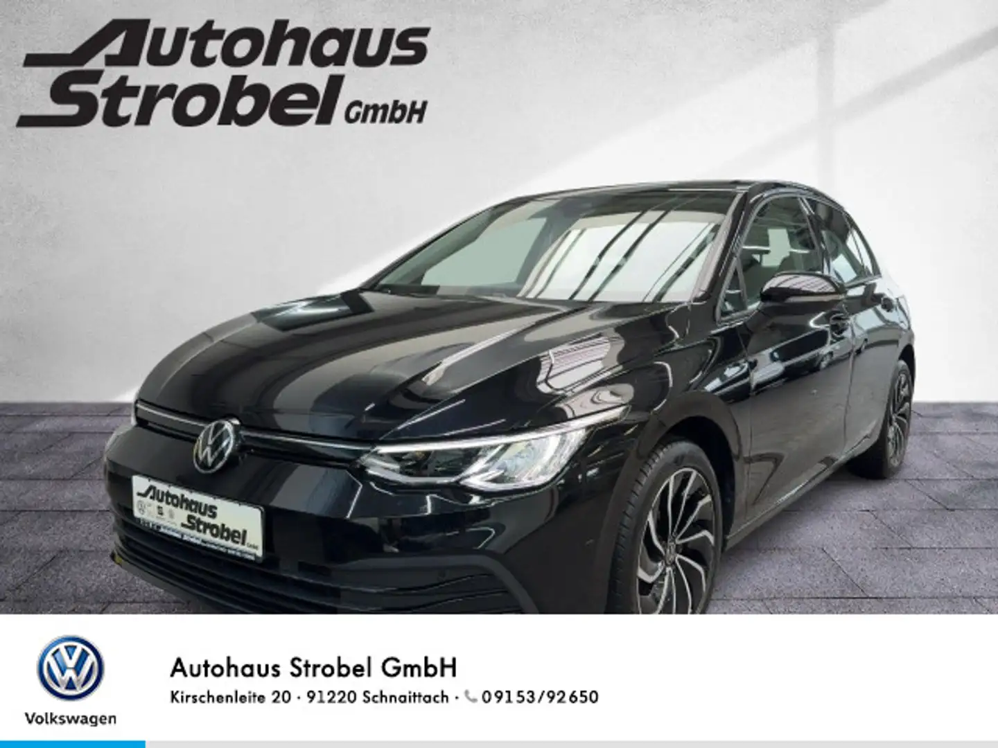 Volkswagen Golf VIII 1.5 TSI Life LED Navi Parkpilot Climat Schwarz - 1