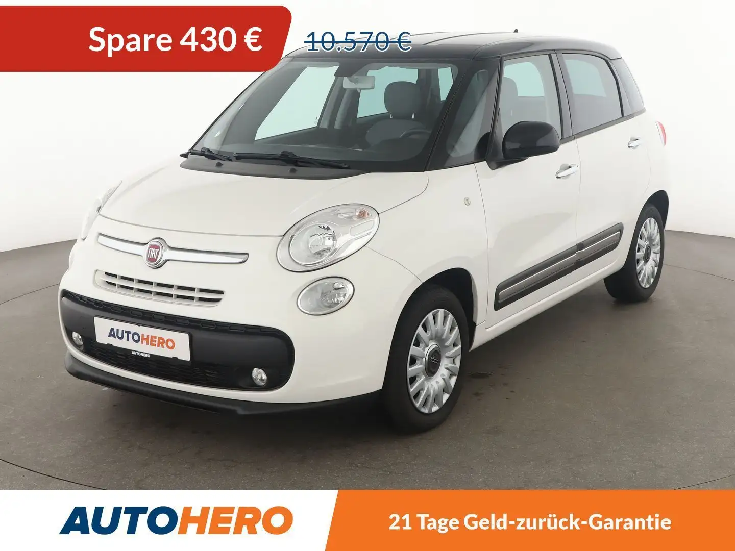 Fiat 500L 1.4 Turbo Pop Star *TEMPO*PDC*KLIMA* Blanc - 1