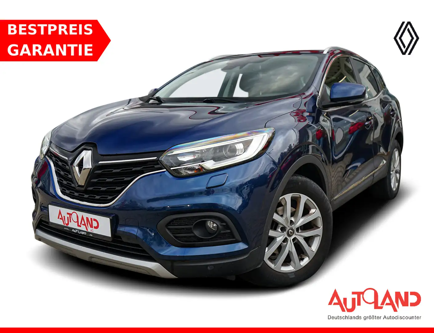 Renault Kadjar 1.3 TCE Navi Kamera Sitzheizung Tempomat Blau - 1