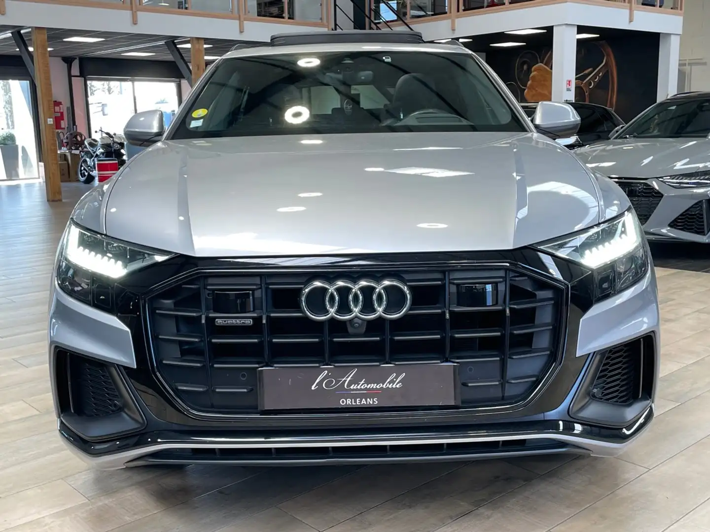 Audi Q8 50 3.0 TDi 286 TIPTRONIC 8 QUATTRO S-LINE  - ATTEL Gris - 2