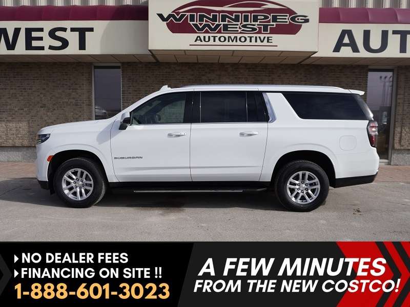 White 2023 Chevrolet Suburban SUV / Crossover Four-Wheel Drive Automatic