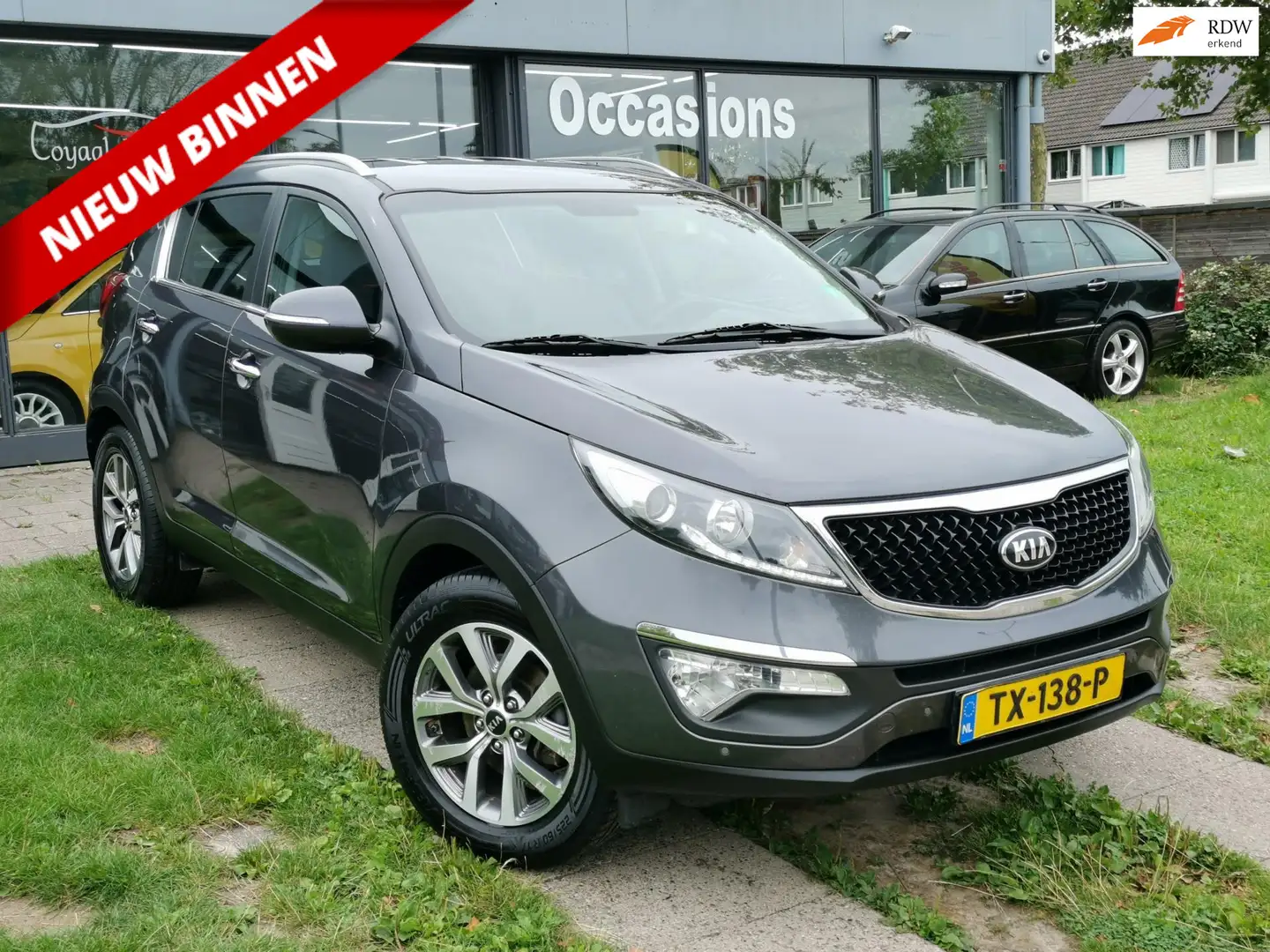 Kia Sportage 1.6 GDI X-treme DynamicLine |NAVI|AIRCO|CRUISE|PDC Grijs - 1