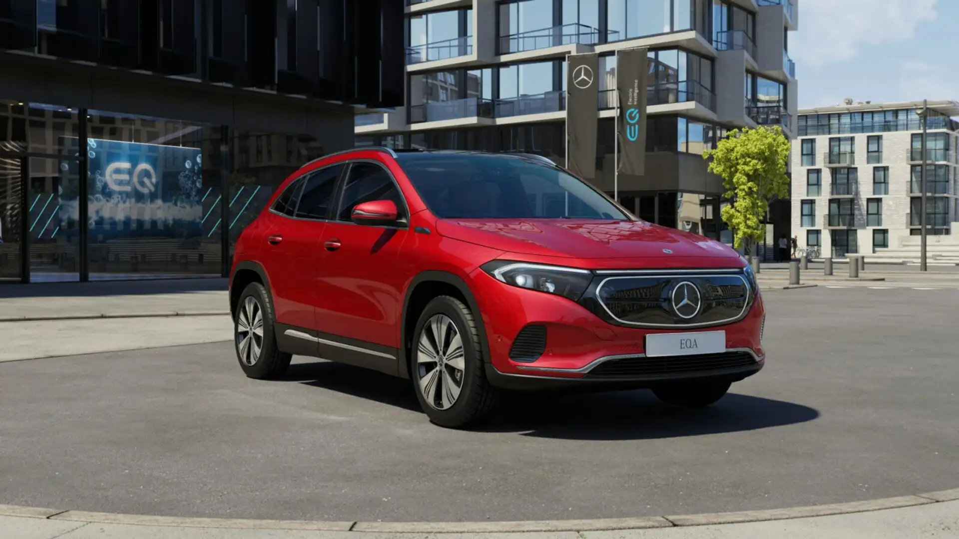 Mercedes-Benz EQA 250 EQA 250+ PROGRESSIVE+DISTRO+PANO+360°+HUD+KEYL Rouge - 2
