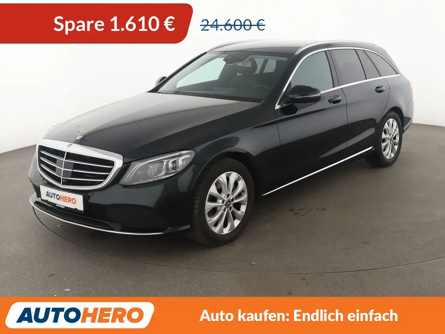 Mercedes-Benz C 220 C 220 d T Exclusive Aut.*MULTIBEAM*360CAM*ACC*NAVI Grün - 1