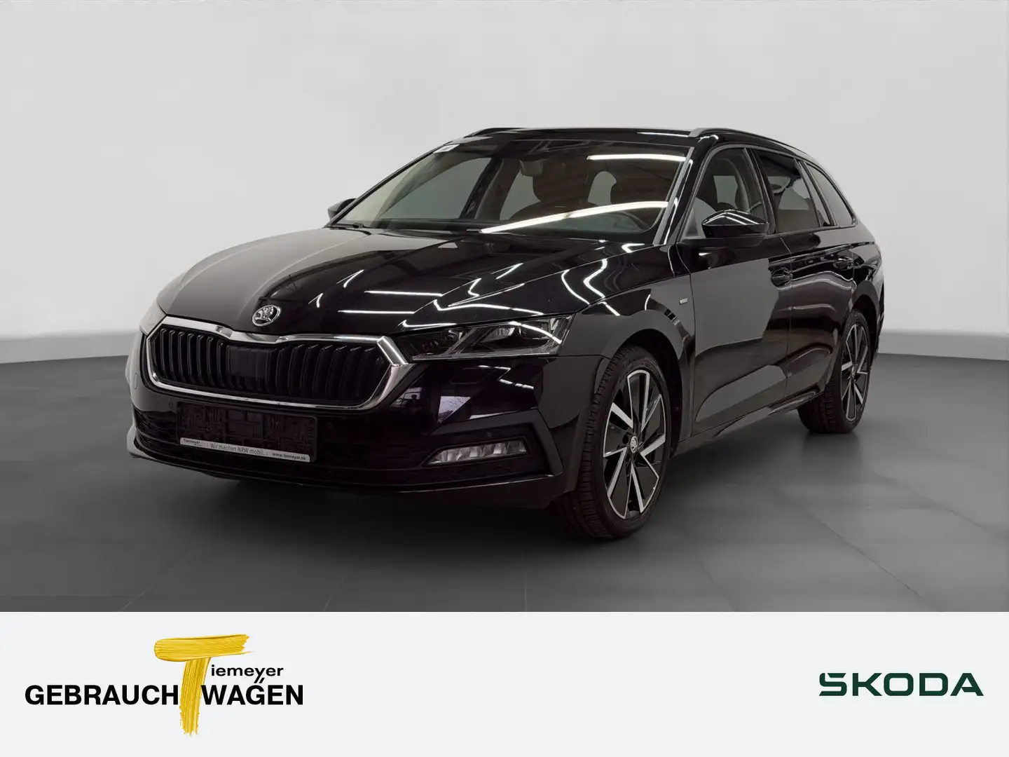 Skoda Octavia Combi 2.0 TDI DSG CLEVER MATRIX LM18 AHK Schwarz - 1