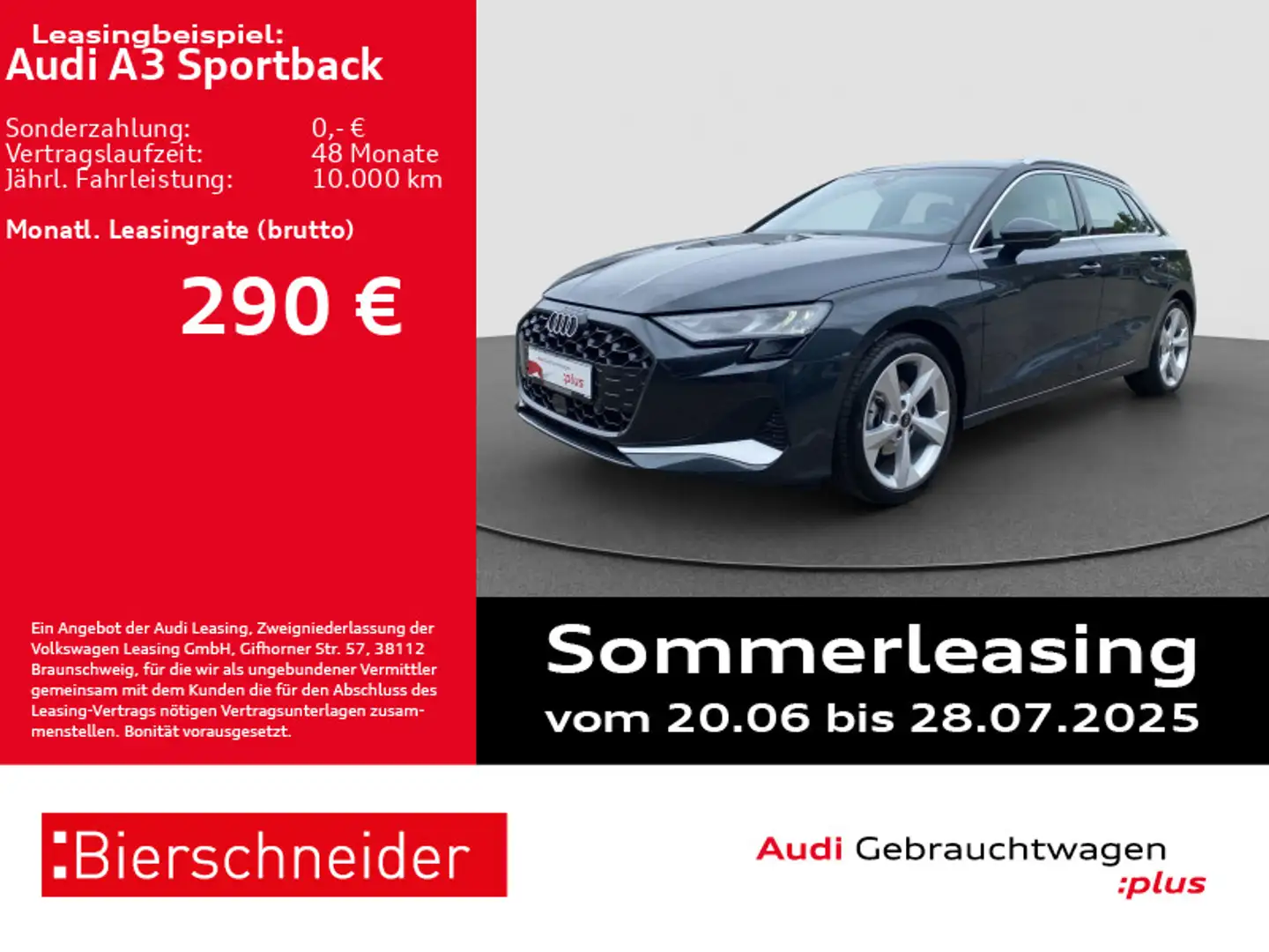Audi A3 35 TFSI advanced AHK CAM ACC NAVI 5 Grau - 1