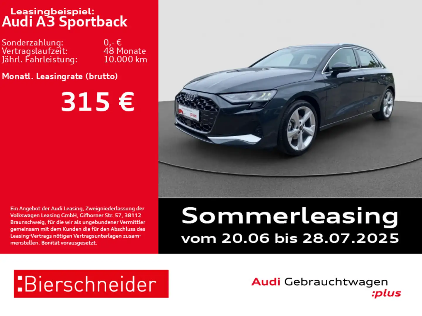 Audi A3 35 TFSI advanced AHK CAM ACC NAVI 5 Grau - 1