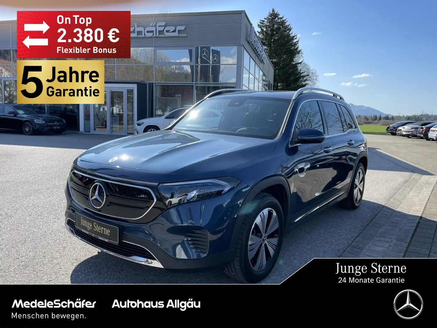 Mercedes-Benz EQB 300 EQB 300 4M Progressive Sounds. Kamera KeylessGO Blau - 1