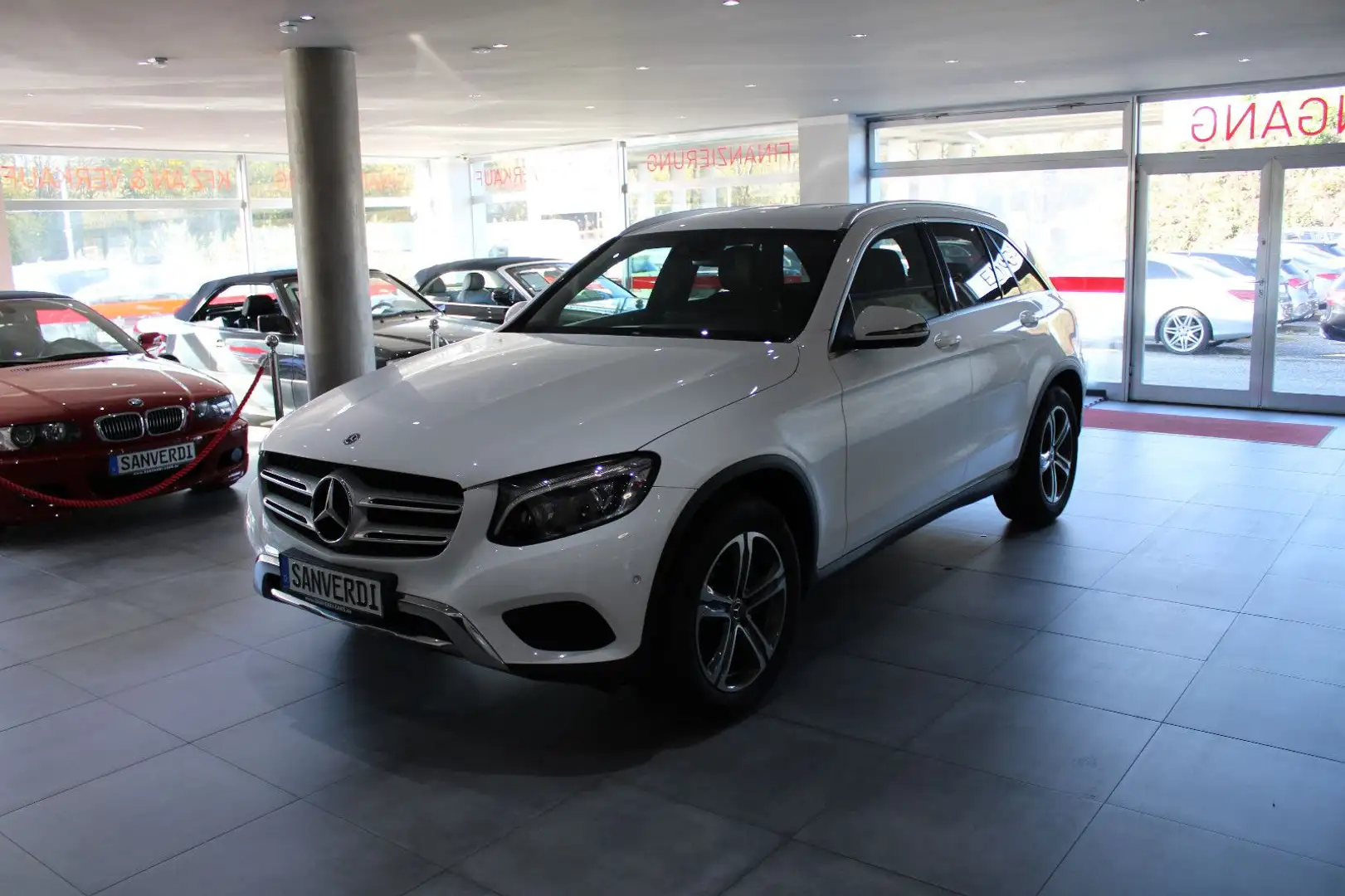 Mercedes-Benz GLC 220 d 4MATIC SPORTPAKET LEDER NAVI LED EU 6 Blanc - 1