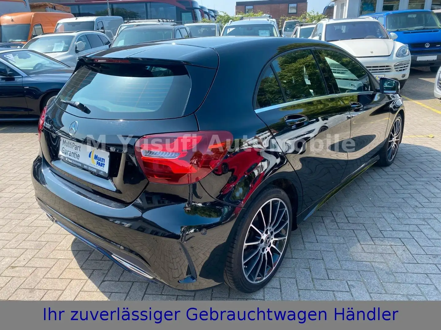 Mercedes-Benz A 200 7G-DCT AMG-LINE EDITION NAVI|LED|T-LEDER Noir - 2