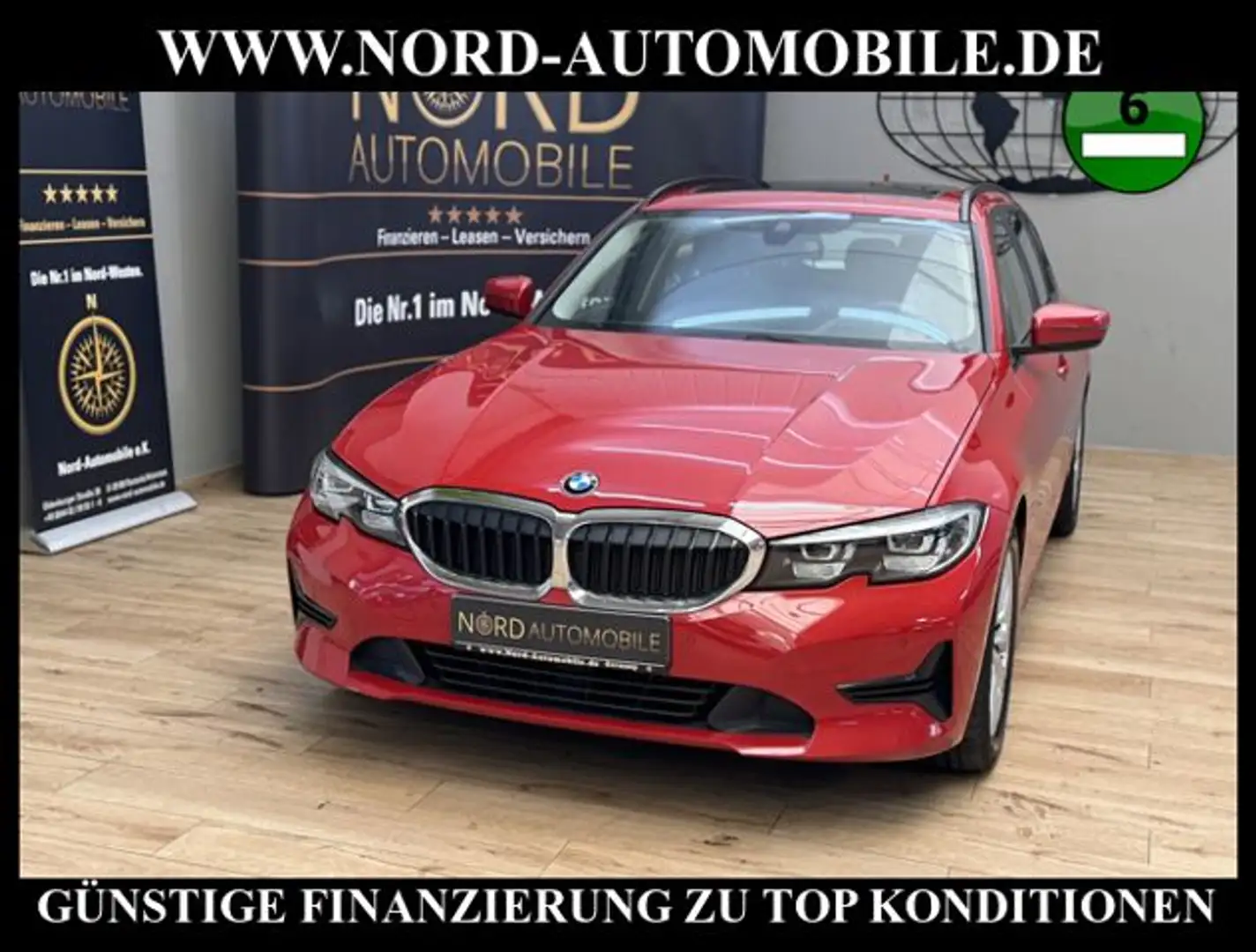 BMW 320 d Touring Advantage *AHK*PANO*HUD*LIVECP*LED Advan Rot - 1